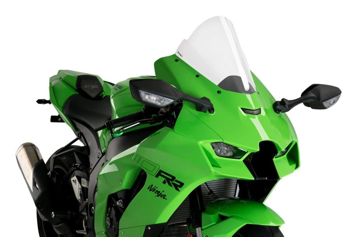 Puig Z-Racing Screen | Clear | Kawasaki ZX-10R 2021>Current-M20541W-Screens-Pyramid Motorcycle Accessories