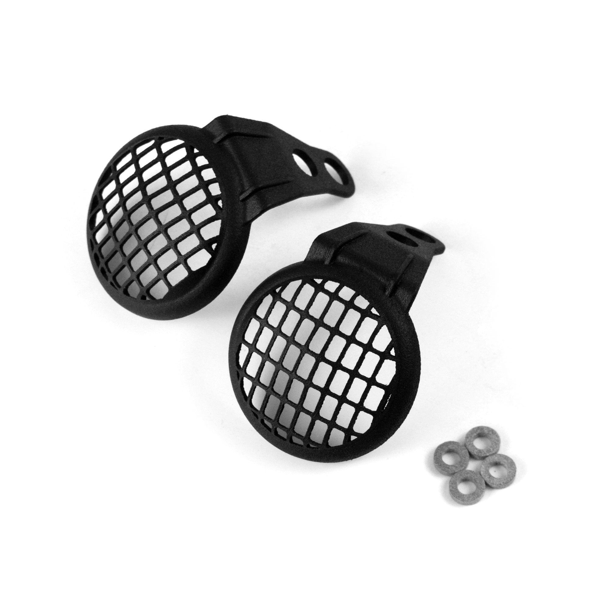 Pyramid Auxiliary Headlight Guards | Matte Black | Triumph Tiger 1200 GT 2022>Current -  Shop name