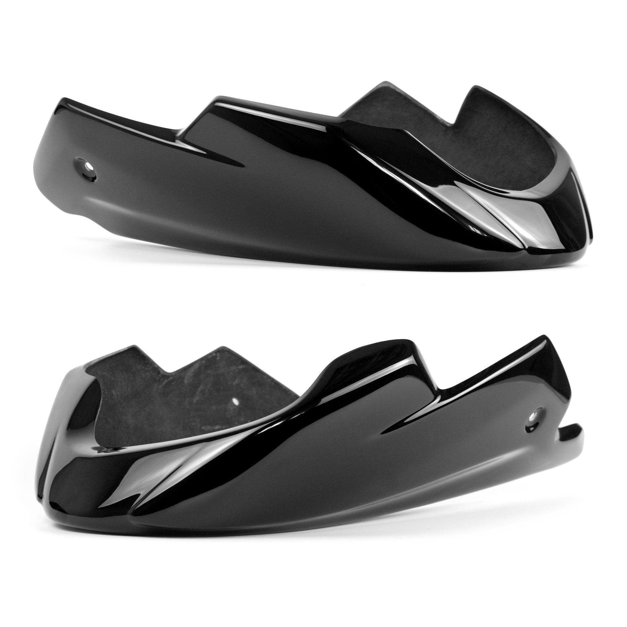 Pyramid Belly Pan | Gloss Black | Yamaha MT-09 2013>2020-22132B-Belly Pans-Pyramid Motorcycle Accessories