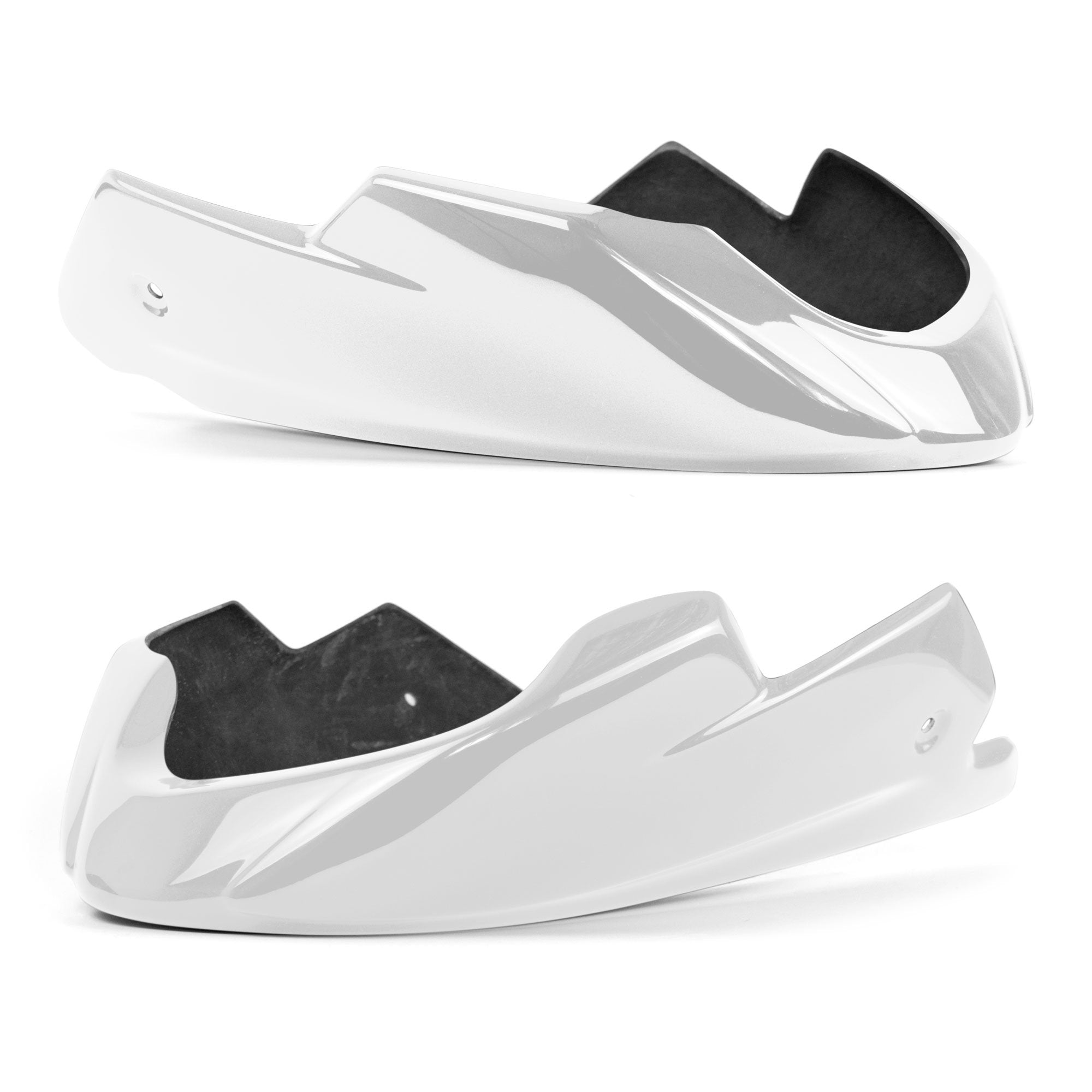 Pyramid Belly Pan | Gloss White | Yamaha Tracer 900 GT 2018>2020-Belly Pans-Pyramid Motorcycle Accessories