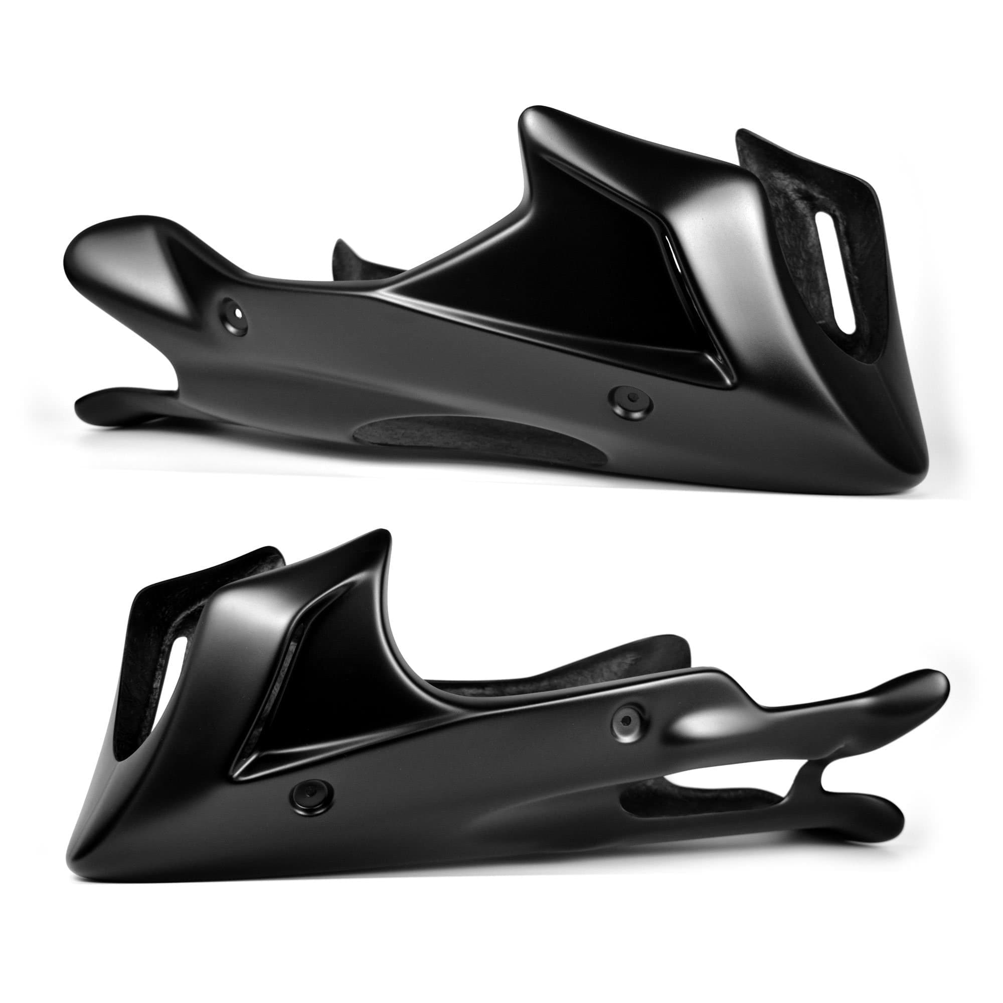 Pyramid Belly Pan | Matte Black | Honda VTR 1000 F Firestorm 1997>2005-Belly Pans-Pyramid Motorcycle Accessories