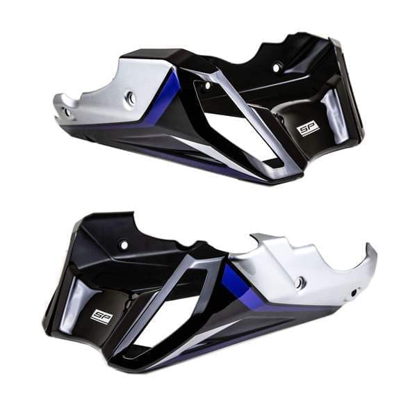 Pyramid Belly Pan | SP Colours | Yamaha MT-09 SP 2018>2020-22150G-Belly Pans-Pyramid Motorcycle Accessories