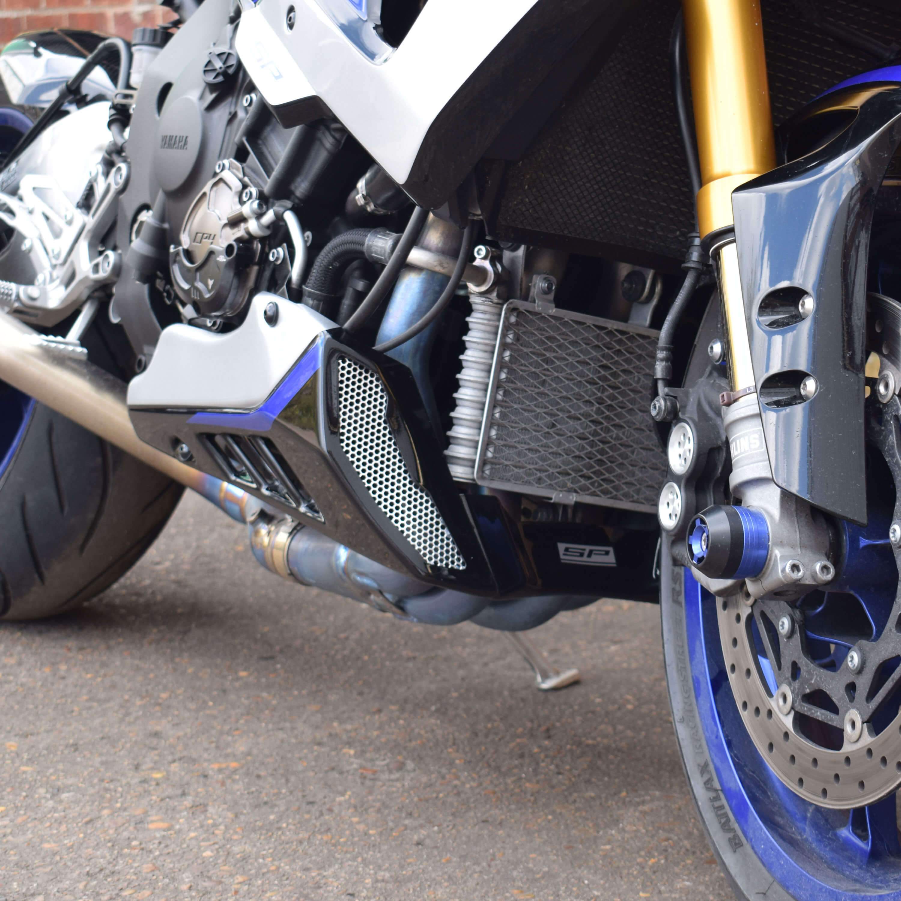 Pyramid Belly Pan | SP Colours | Yamaha MT-10 SP 2017>Current-22155G-Belly Pans-Pyramid Motorcycle Accessories