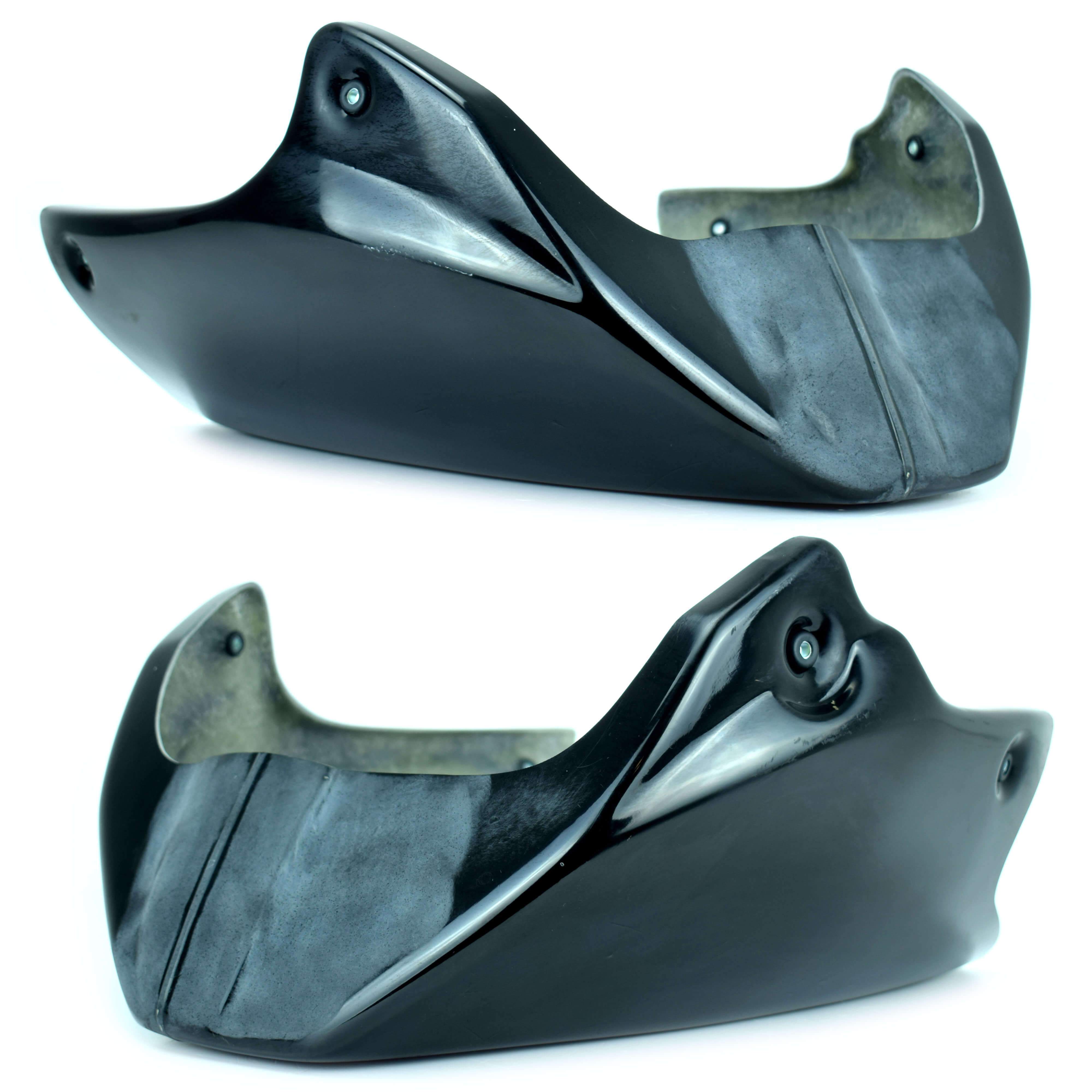 Pyramid Belly Pan | Unpainted | Yamaha XJR 1300 1999>2006-22100U-Belly Pans-Pyramid Motorcycle Accessories