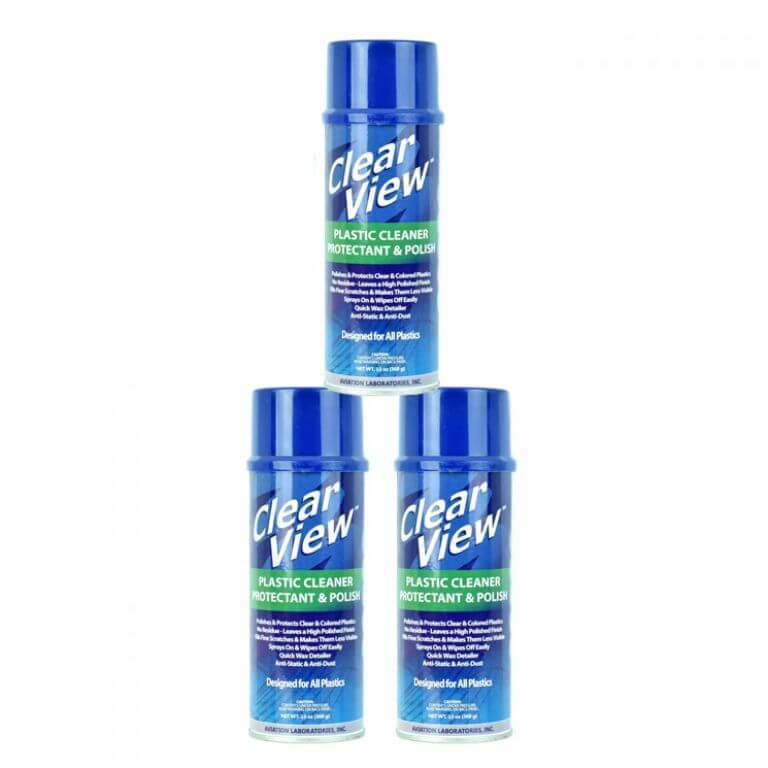 Pyramid Clearview Plastic Polish and Protector Case of 12 13oz Cans-08056-Bike Care-Pyramid Motorcycle Accessories