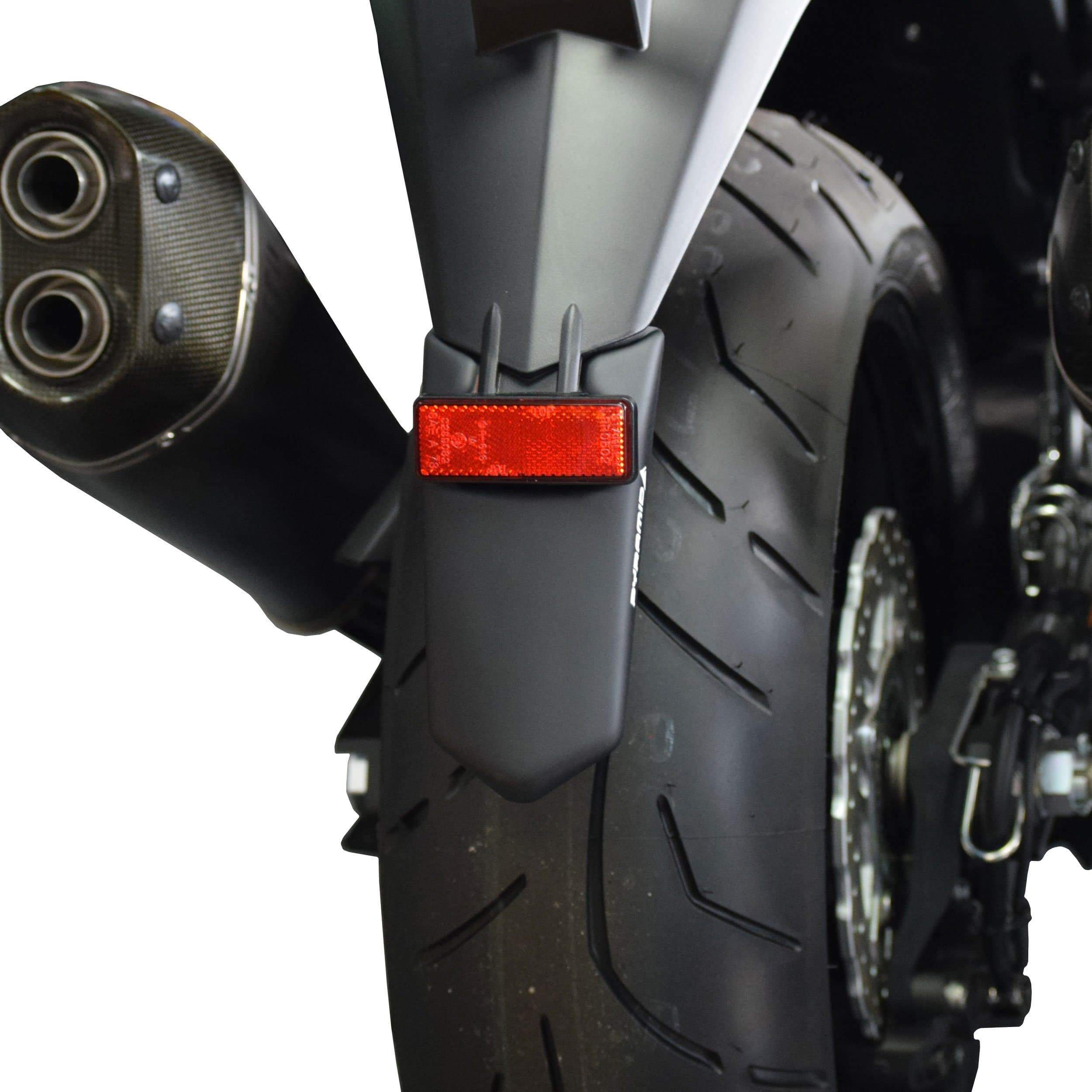 Pyramid Ductail | Matte Black | Kawasaki GTR 1400 2007>2016-08119-Ductails-Pyramid Motorcycle Accessories