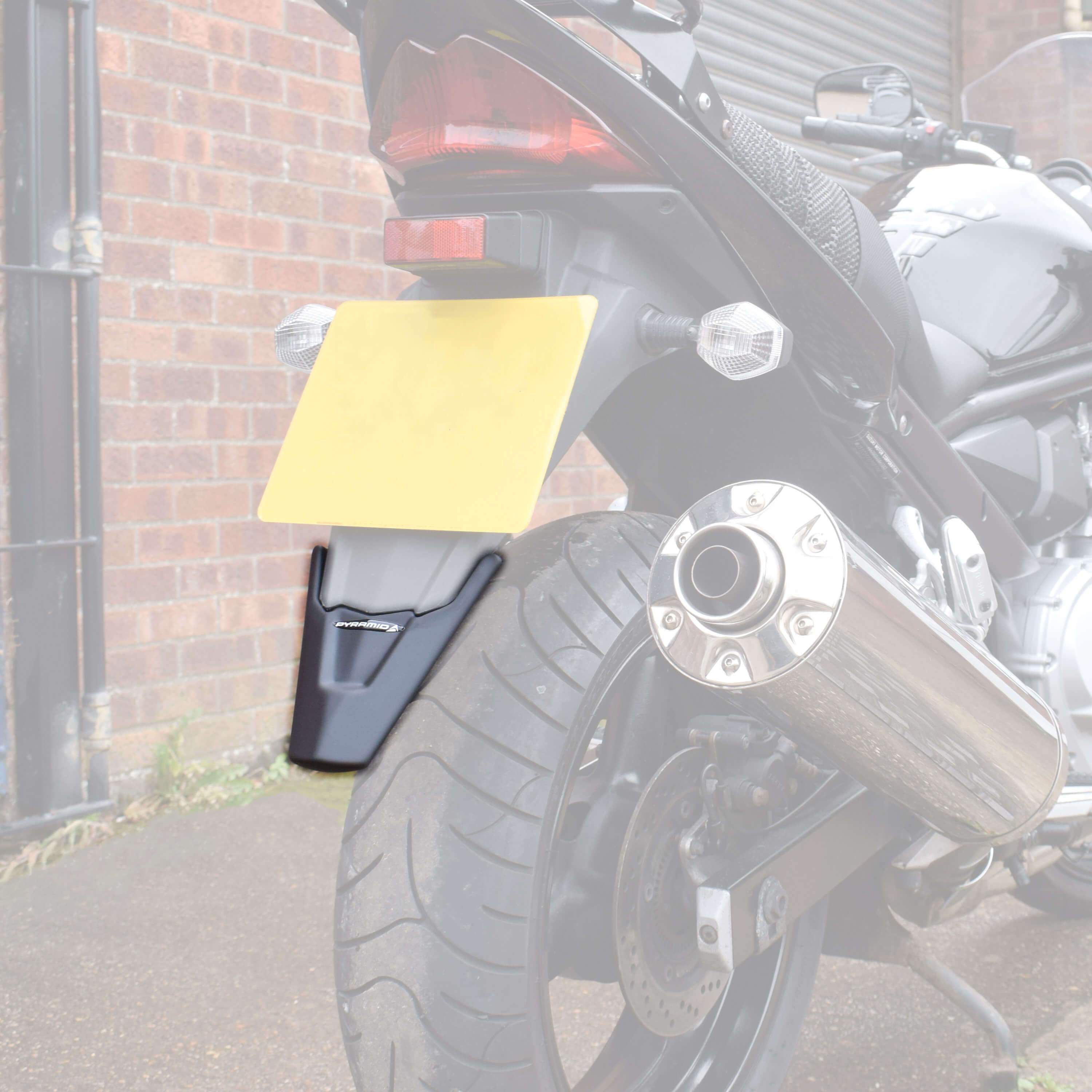 Pyramid Ductail | Matte Black | Suzuki GSF 650 S Bandit 2009>2011-Ductails-Pyramid Motorcycle Accessories