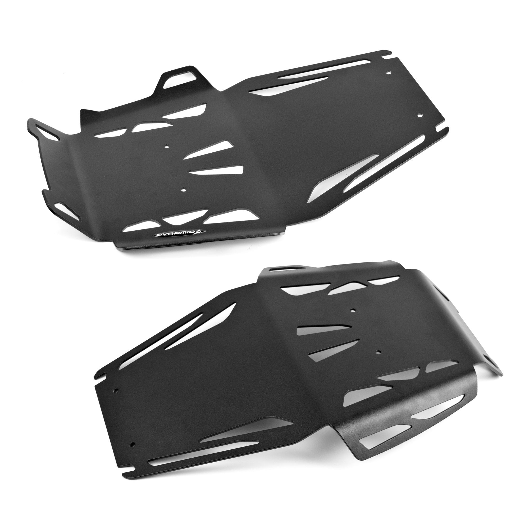 Pyramid Engine Plate | Matte Black | BMW F900 XR 2020>Current-24950M-Engine Guards-Pyramid Motorcycle Accessories