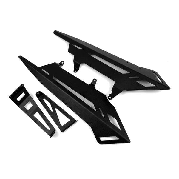 Pyramid Exhaust Cheeks | Matte Black | KTM 1290 Super Duke RR 2021>Current-Belly Pans-Pyramid Motorcycle Accessories