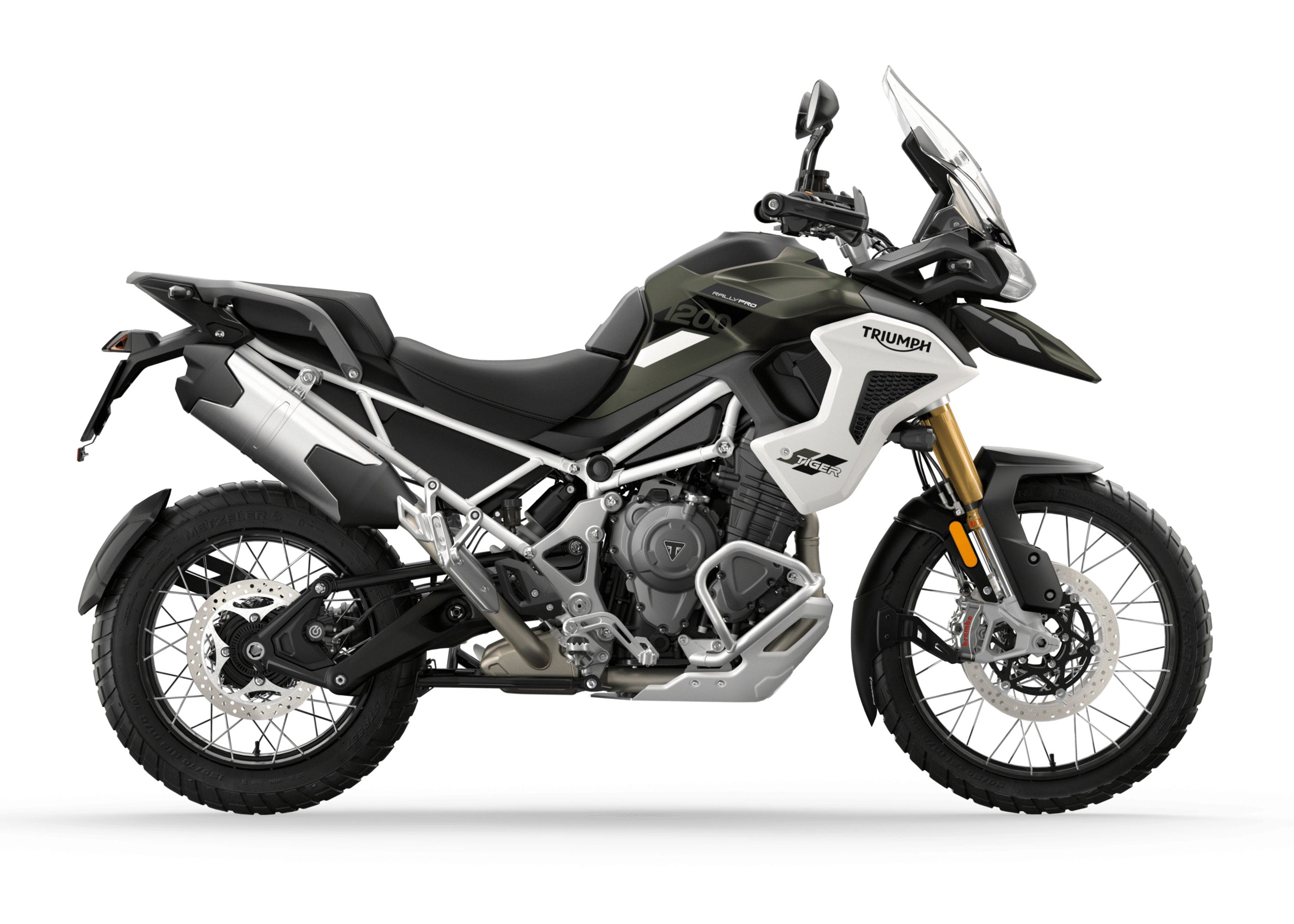 Pyramid Extenda Fenda EXTRA | Matte Black | Triumph Tiger 1200 Rally Pro 2022>Current -  Shop name
