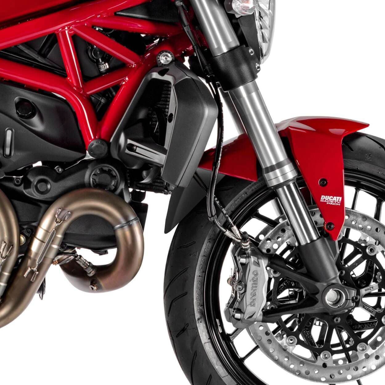 Pyramid Extenda Fenda | Matte Black | Ducati Monster 797 2017>2021 -  Shop name