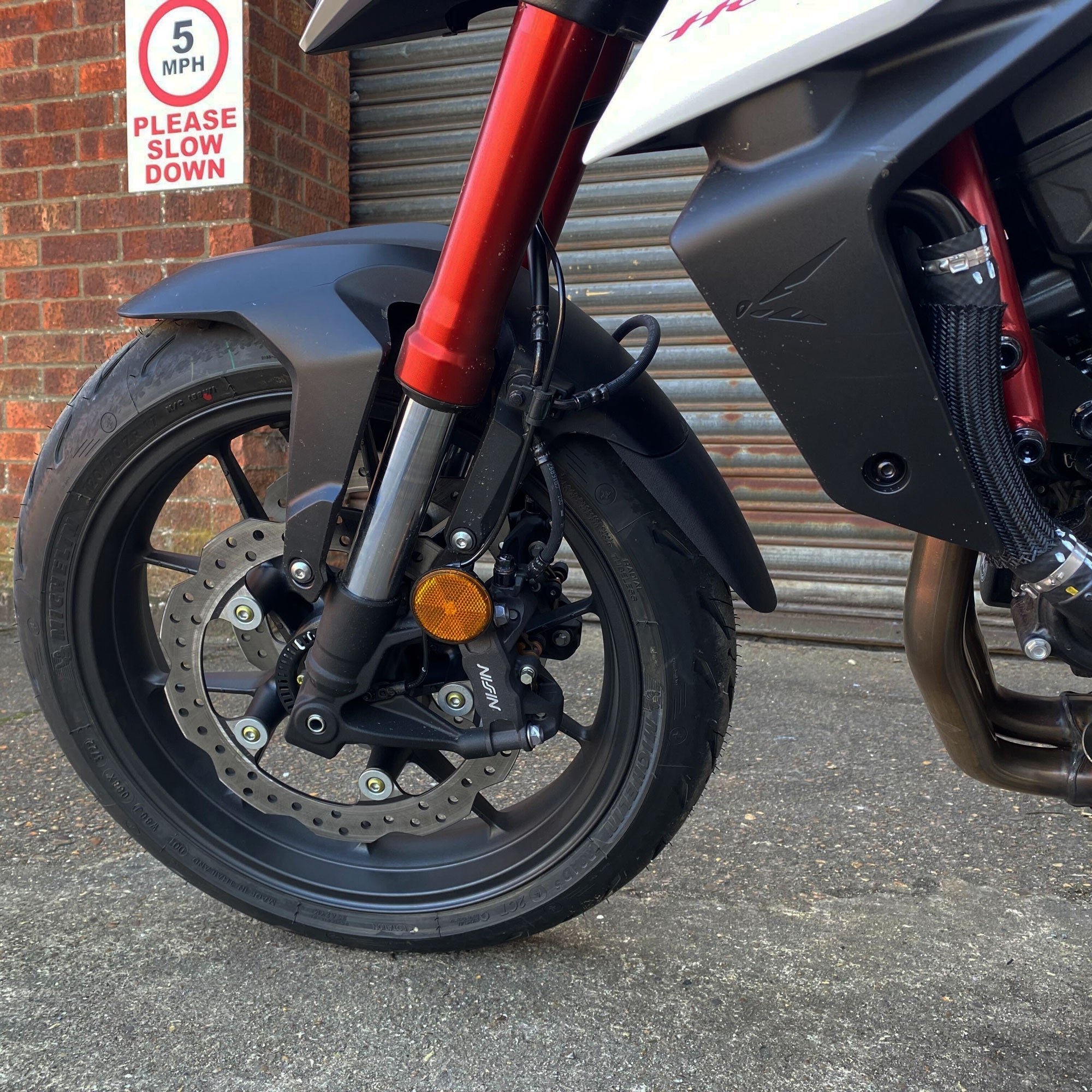 Pyramid Extenda Fenda | Matte Black | Honda CB750 Hornet 2023>Current -   Pyramid Motorcycle Accessories