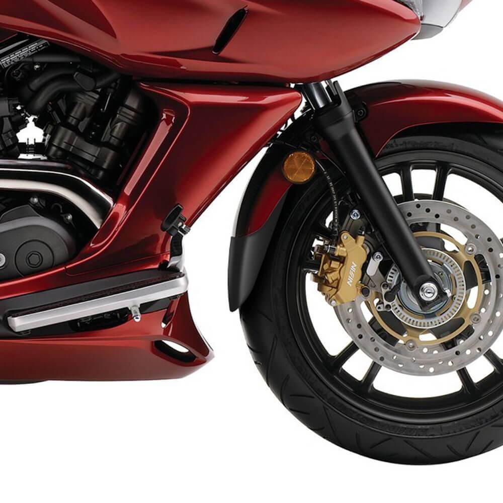 Pyramid Extenda Fenda | Matte Black | Honda DN-01 2008>2013-Extenda Fendas-Pyramid Motorcycle Accessories