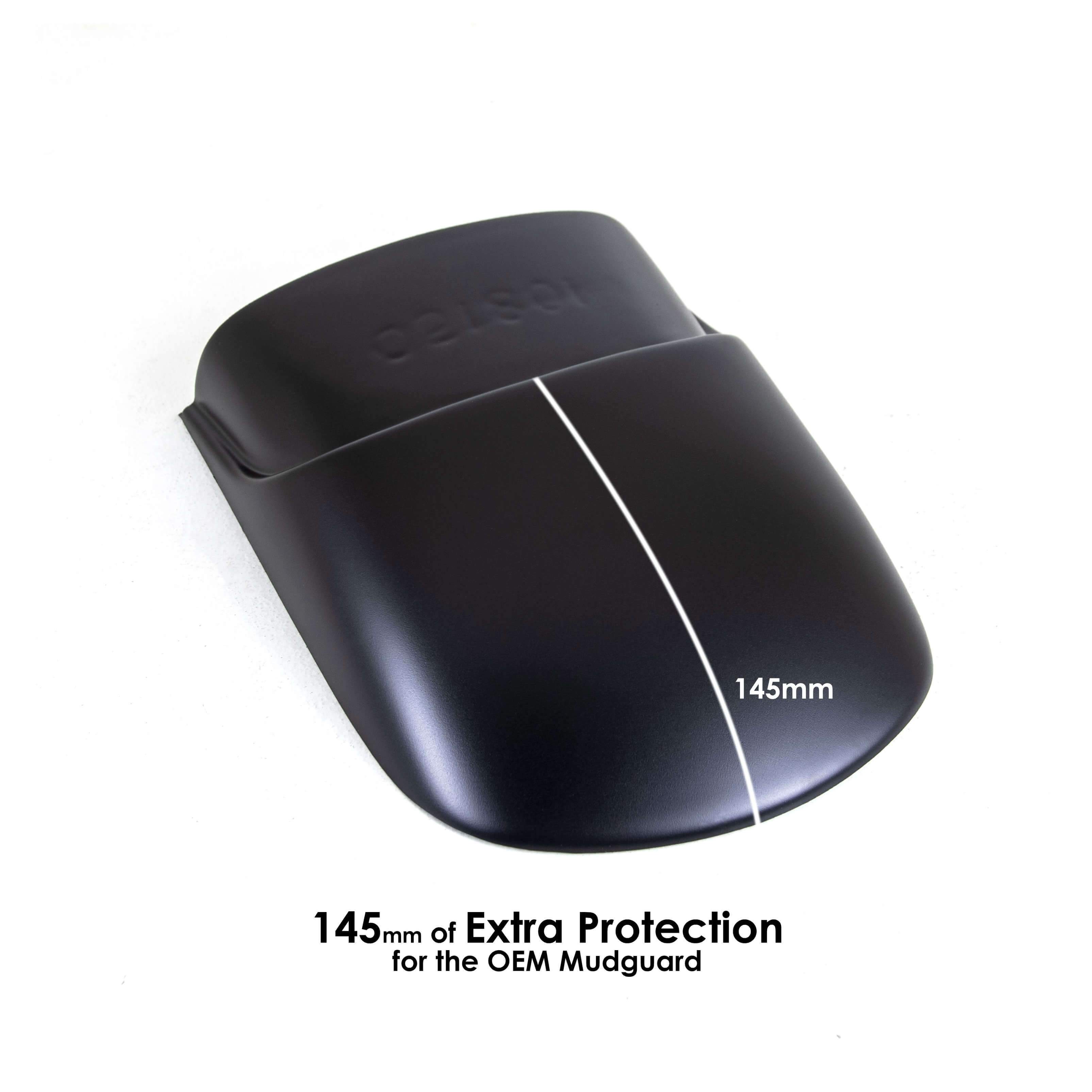 Pyramid Extenda Fenda | Matte Black | Honda NC 700 X 2012>2014-Extenda Fendas-Pyramid Motorcycle Accessories