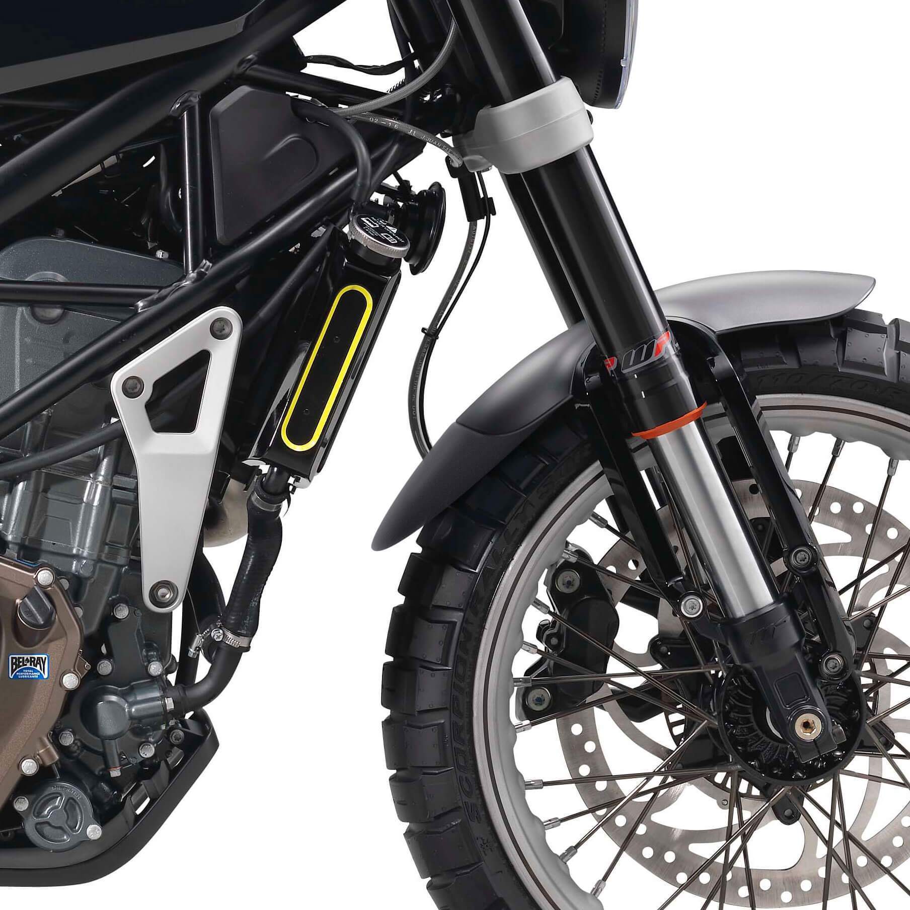 Pyramid Extenda Fenda | Matte Black | Husqvarna Svartpilen 125 2021>2023 -  Shop name
