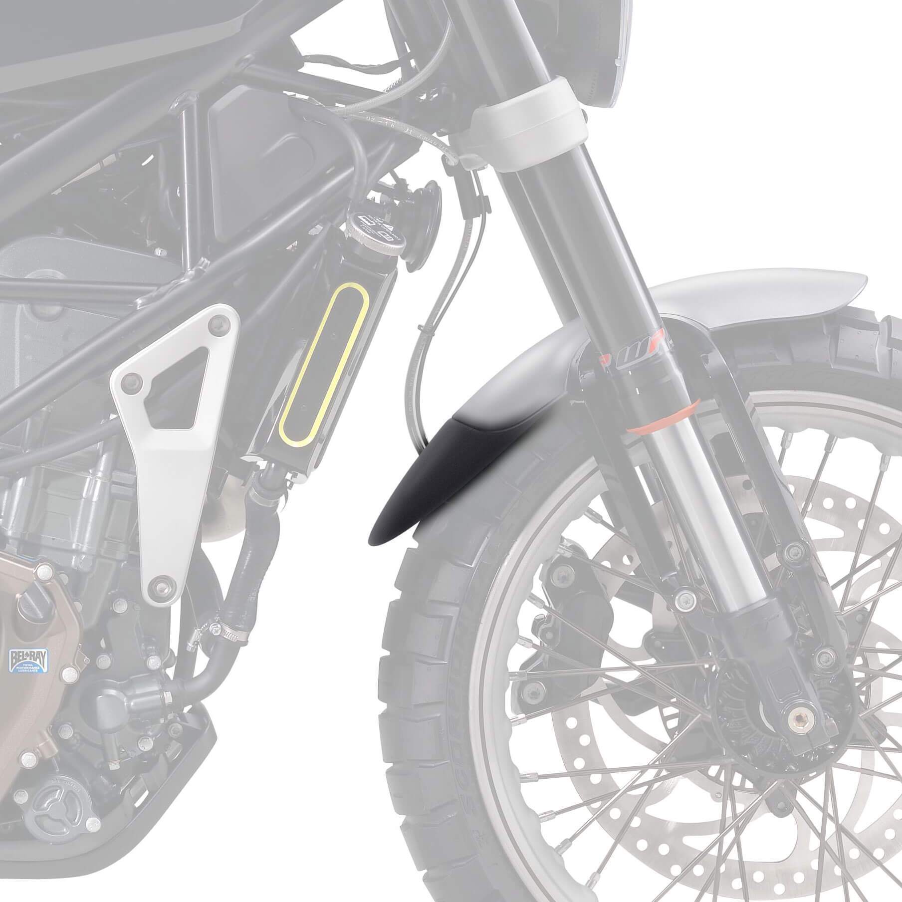 Pyramid Extenda Fenda | Matte Black | Husqvarna Svartpilen 125 2021>2023 -  Shop name