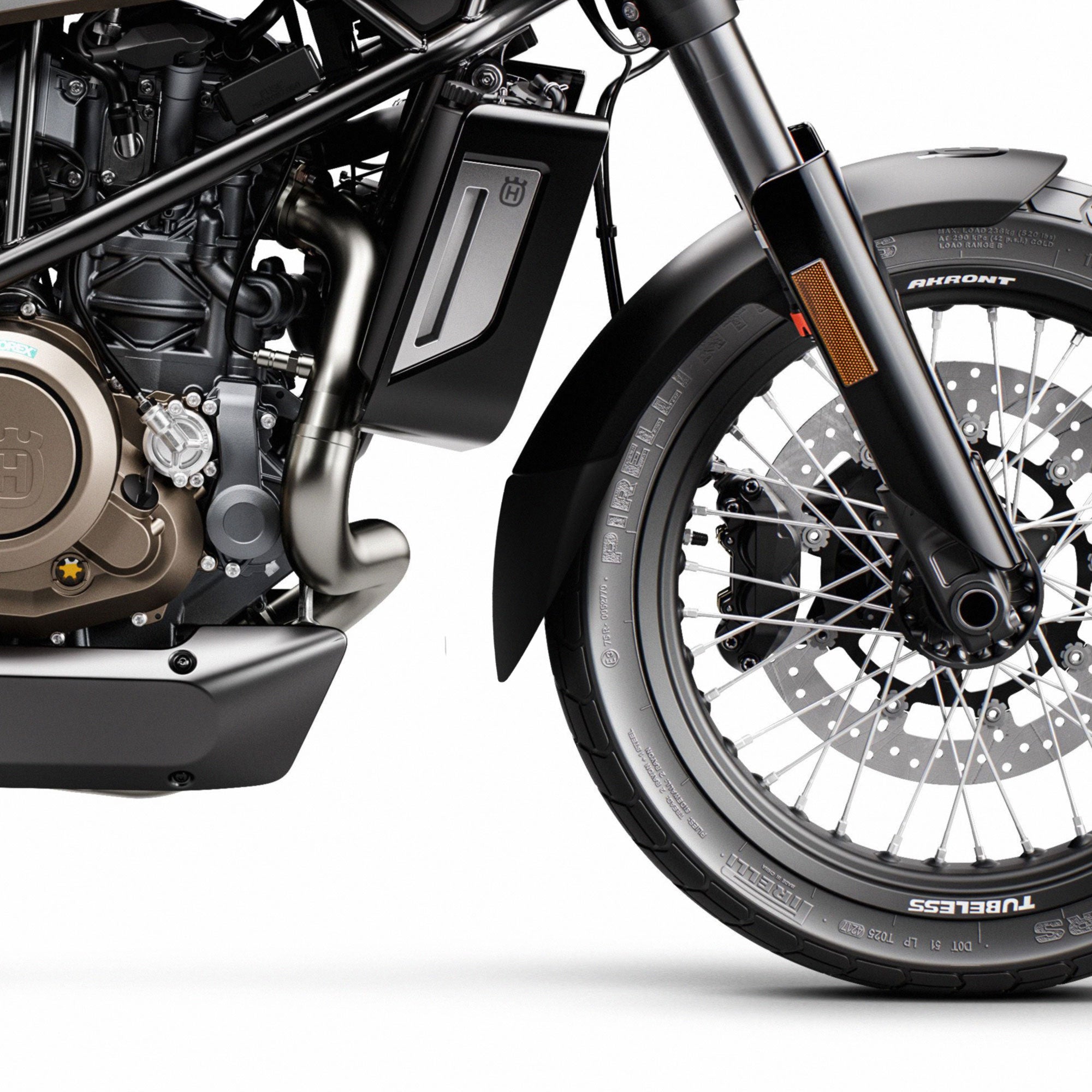 Pyramid Extenda Fenda | Matte Black | Husqvarna Svartpilen 701 2019>Current -  Shop name