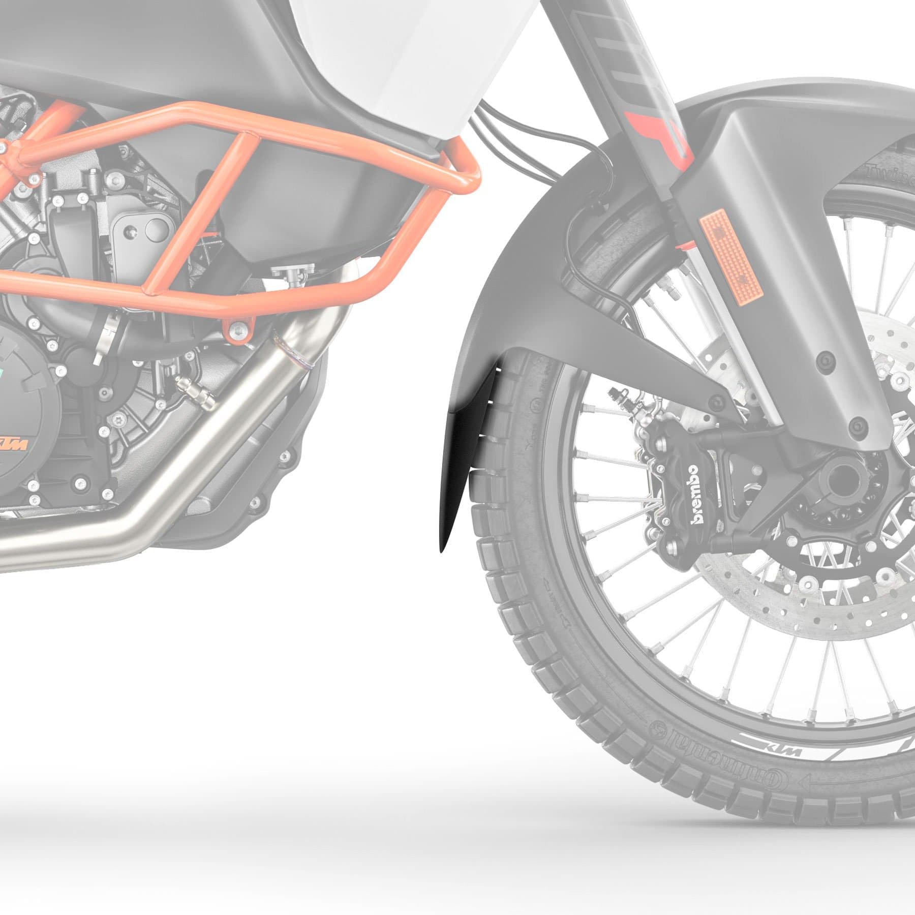 Pyramid Extenda Fenda | Matte Black | KTM 1190 Adventure R 2013>2016 -  Shop name