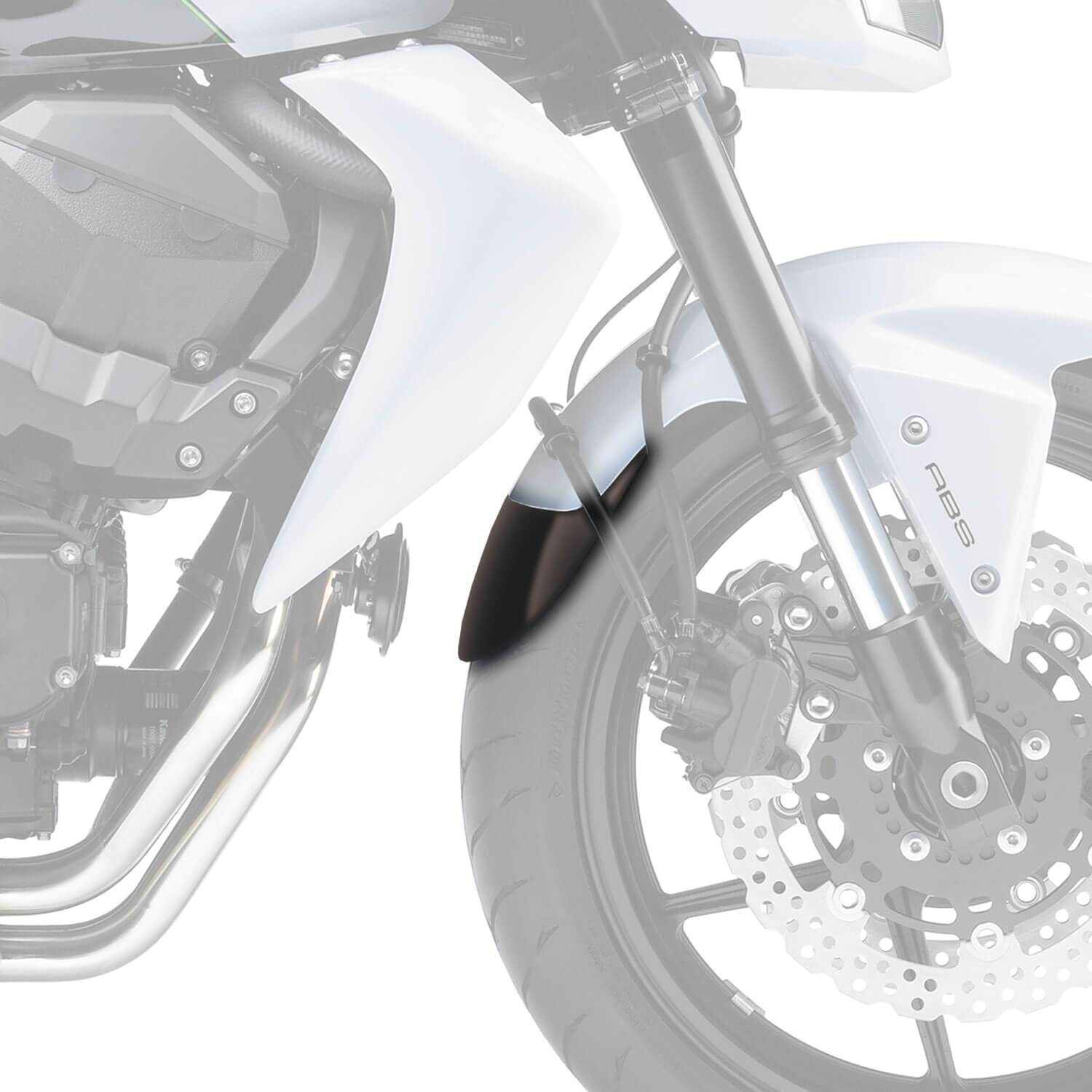 Pyramid Extenda Fenda | Matte Black | Kawasaki ER-6F 2009>2011-Extenda Fendas-Pyramid Motorcycle Accessories