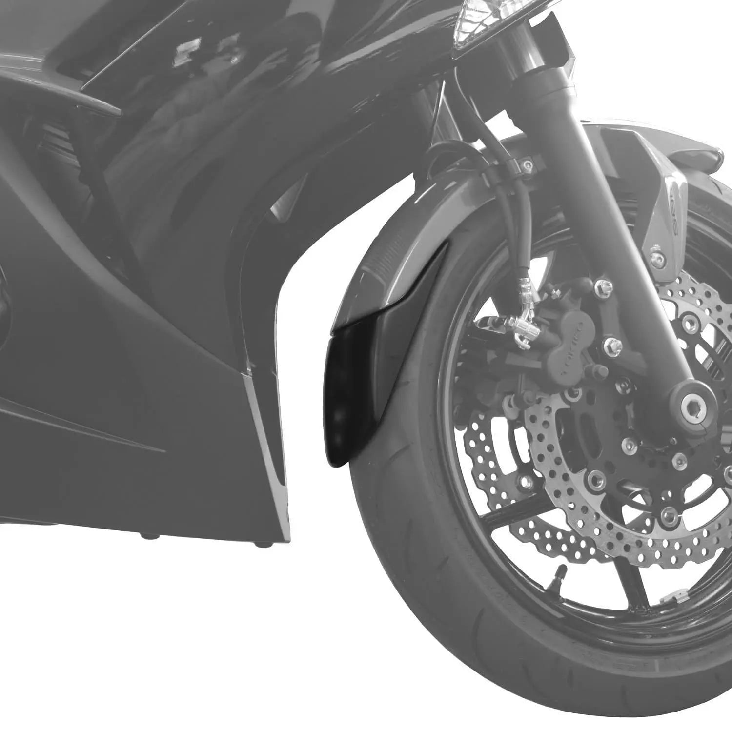 Pyramid Extenda Fenda | Matte Black | Kawasaki ER-6F 2012>2015 -  Shop name