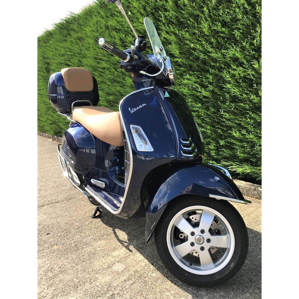 Pyramid Extenda Fenda | Matte Black | Piaggio Vespa GTS Super 125 2019>2022-Extenda Fendas-Pyramid Motorcycle Accessories