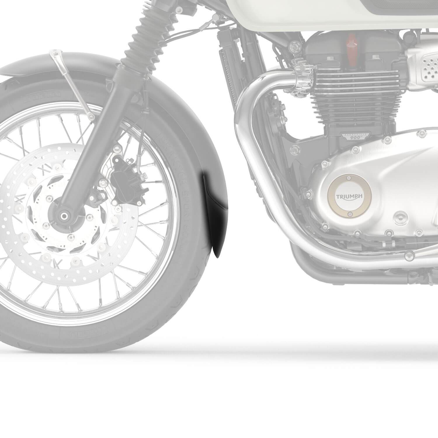Pyramid Extenda Fenda | Matte Black | Triumph Thunderbird 1995>2003-Extenda Fendas-Pyramid Motorcycle Accessories
