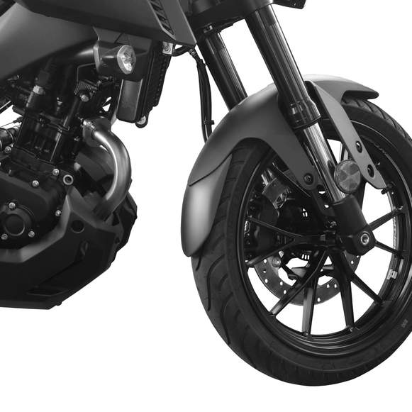 Pyramid Extenda Fenda | Matte Black | Yamaha MT-125 2020>Current-Extenda Fendas-Pyramid Motorcycle Accessories