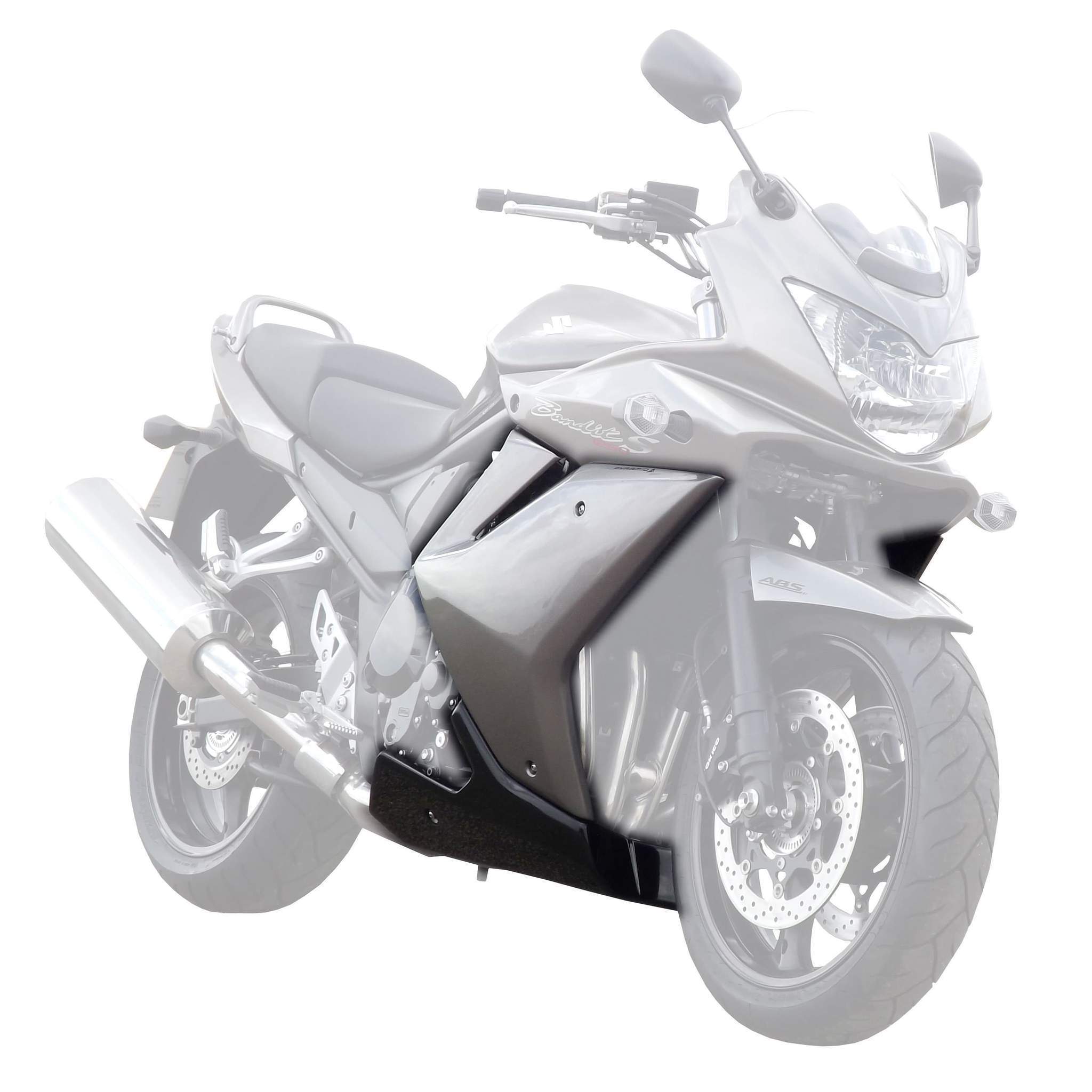 Pyramid Fairing Lowers | Gloss Black | Suzuki GSF 1250 S Bandit 2007>2014 -  Shop name