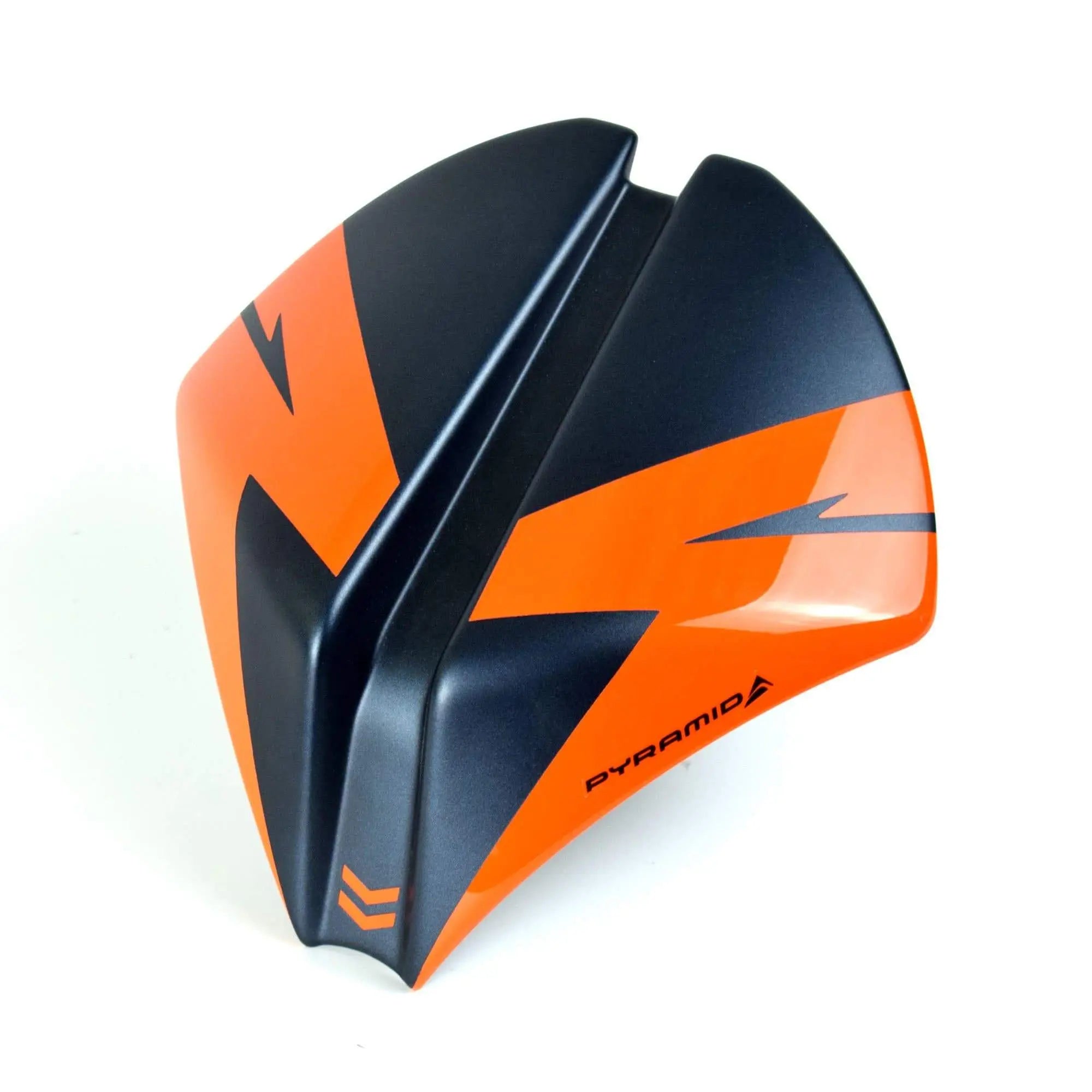 Pyramid Fly Screen | Gloss Orange & Matte Blue | KTM 1290 Super Duke R