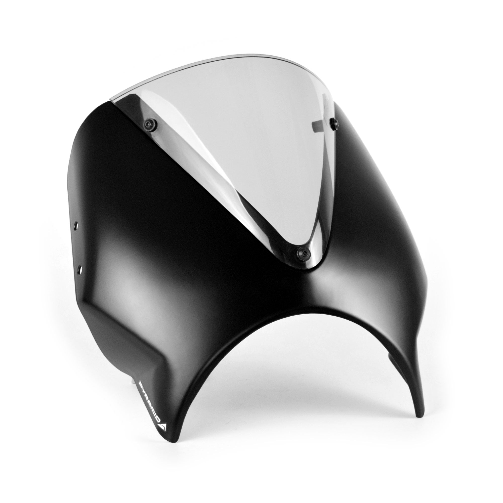 Pyramid Fly Screen | Matt Jet Black | Triumph Trident 660 2021>Current -   Pyramid Motorcycle Accessories