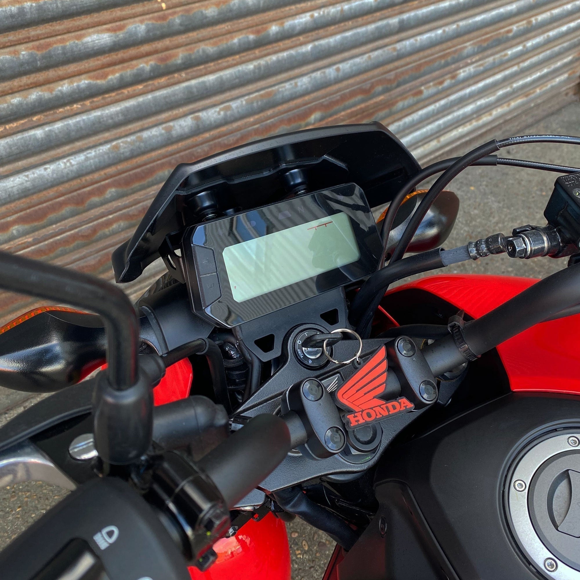 Pyramid Fly Screen | Matte Black | Honda MSX 125 2021>Current -  Shop name
