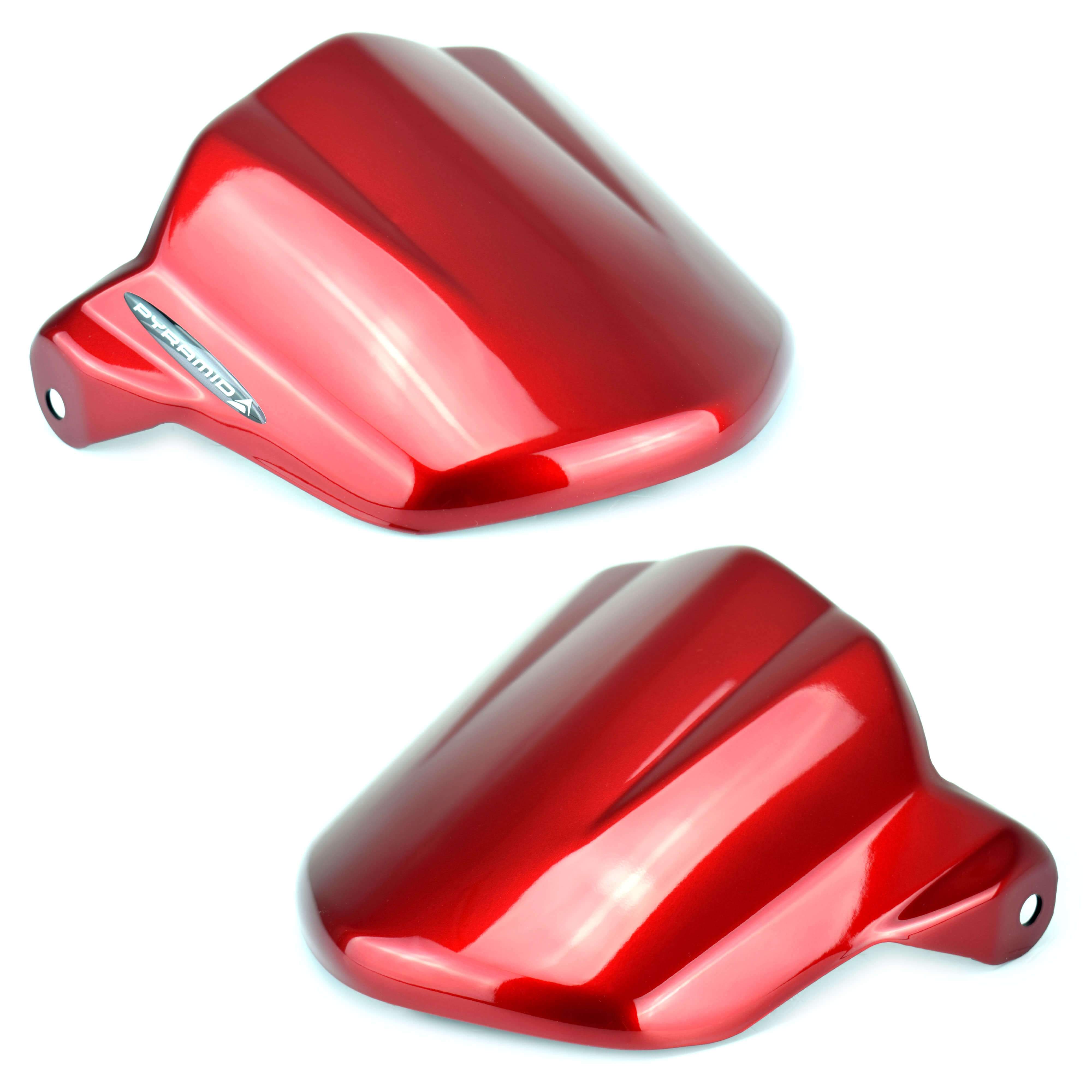 Pyramid Fly Screen | Metallic Red (Lava Red) | Yamaha MT-09 2013>2016-Screens-Pyramid Motorcycle Accessories