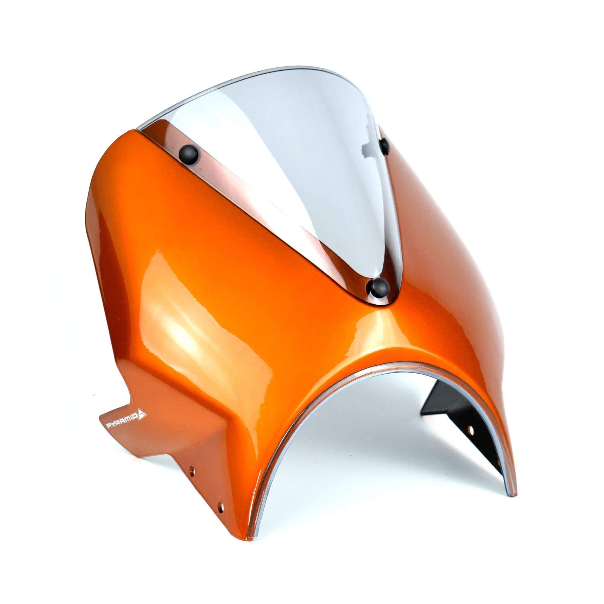 Pyramid Fly Screen | Orange Crush | Royal Enfield Interceptor 650 2018>Current -  Shop name