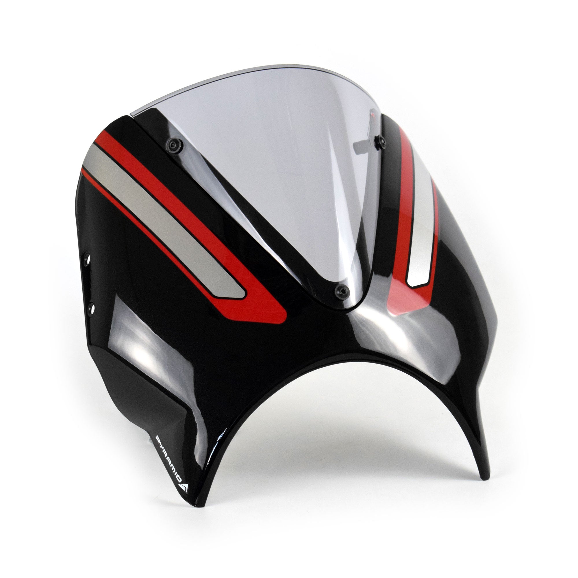 Pyramid Fly Screen | Sapphire Black Scheme | Triumph Trident 660 2021>Current-26660E-Screens-Pyramid Motorcycle Accessories