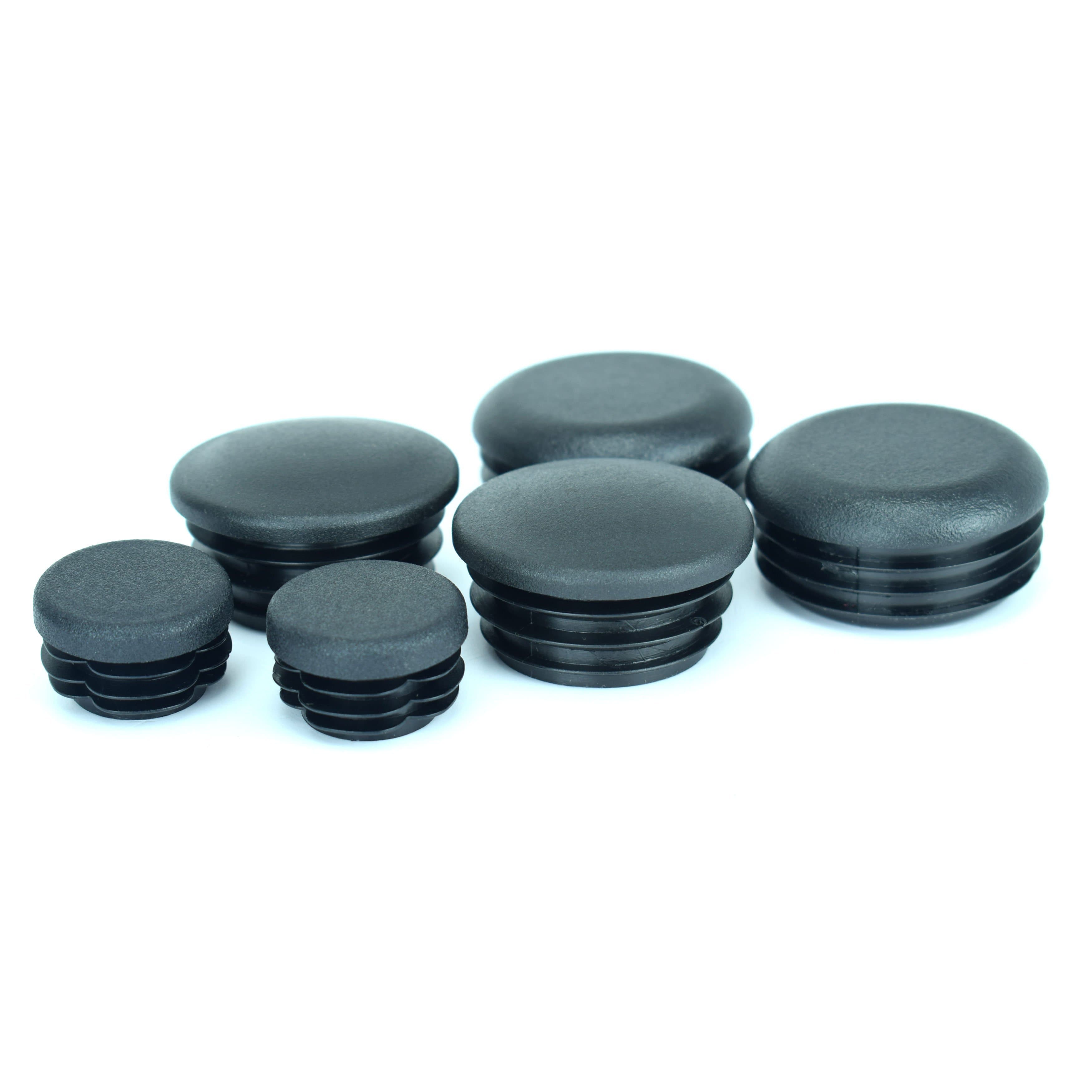 Pyramid Frame End Caps | Matte Black | Ducati Multistrada 1200/S 2010>2014-089504-Frame End Caps-Pyramid Motorcycle Accessories