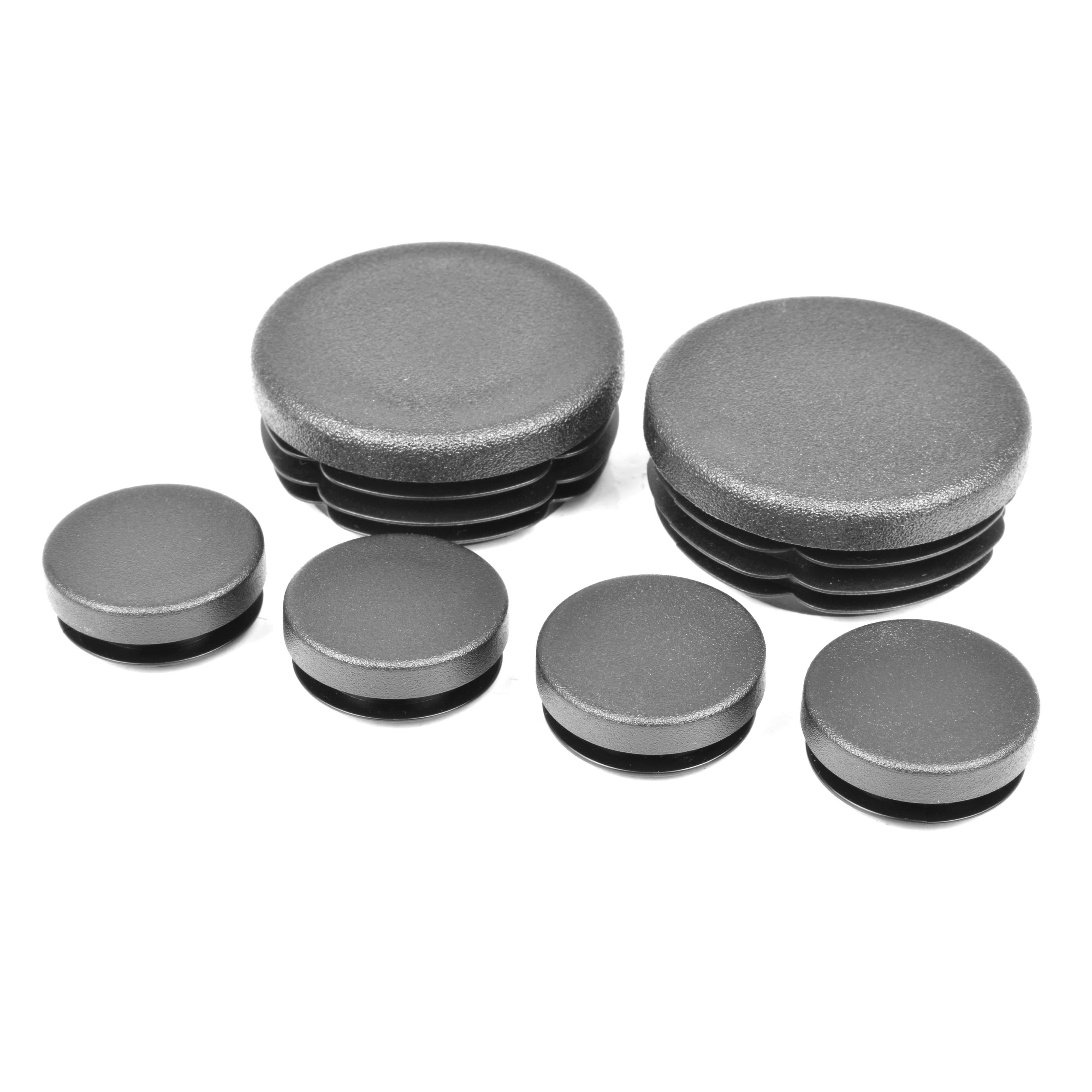 Pyramid Frame End Caps | Matte Black | Kawasaki Z 900 RS SE 2022>Current-089301-Frame End Caps-Pyramid Motorcycle Accessories