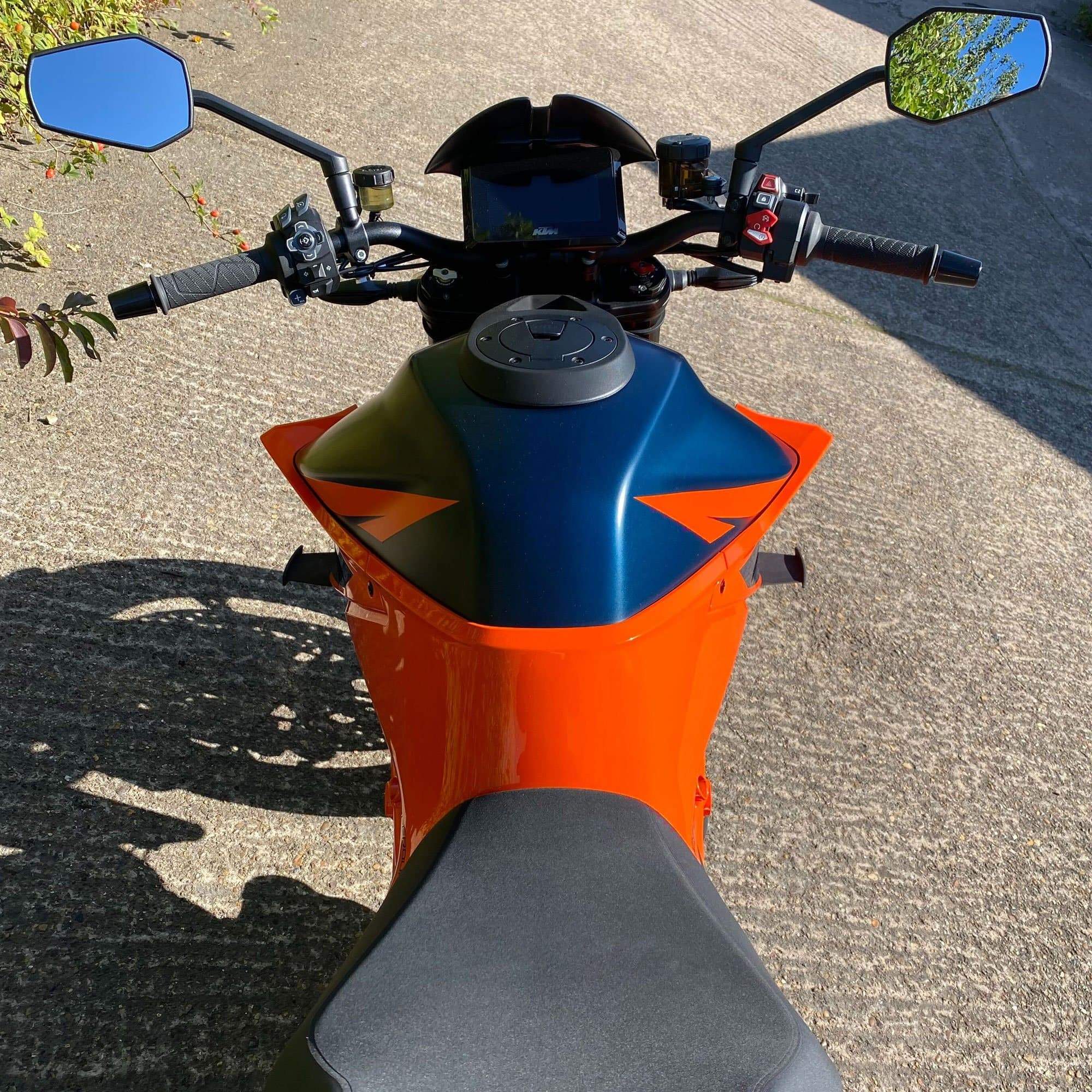 Pyramid GP Wings | Satin Black | KTM 1290 Super Duke R 2020>Current-Side Spoilers-Pyramid Motorcycle Accessories