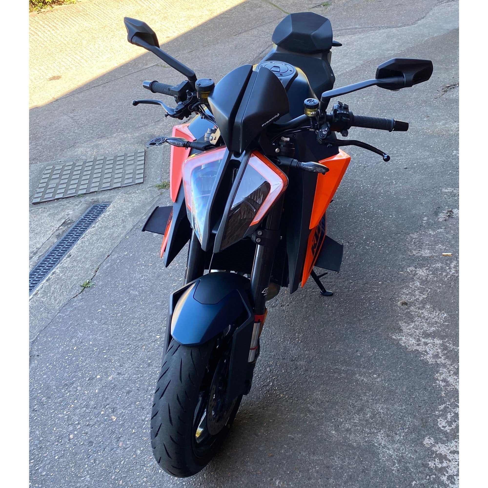 Motorcycle Winglet Aerodynamic Wing Kit Spoiler For Ktm 1290