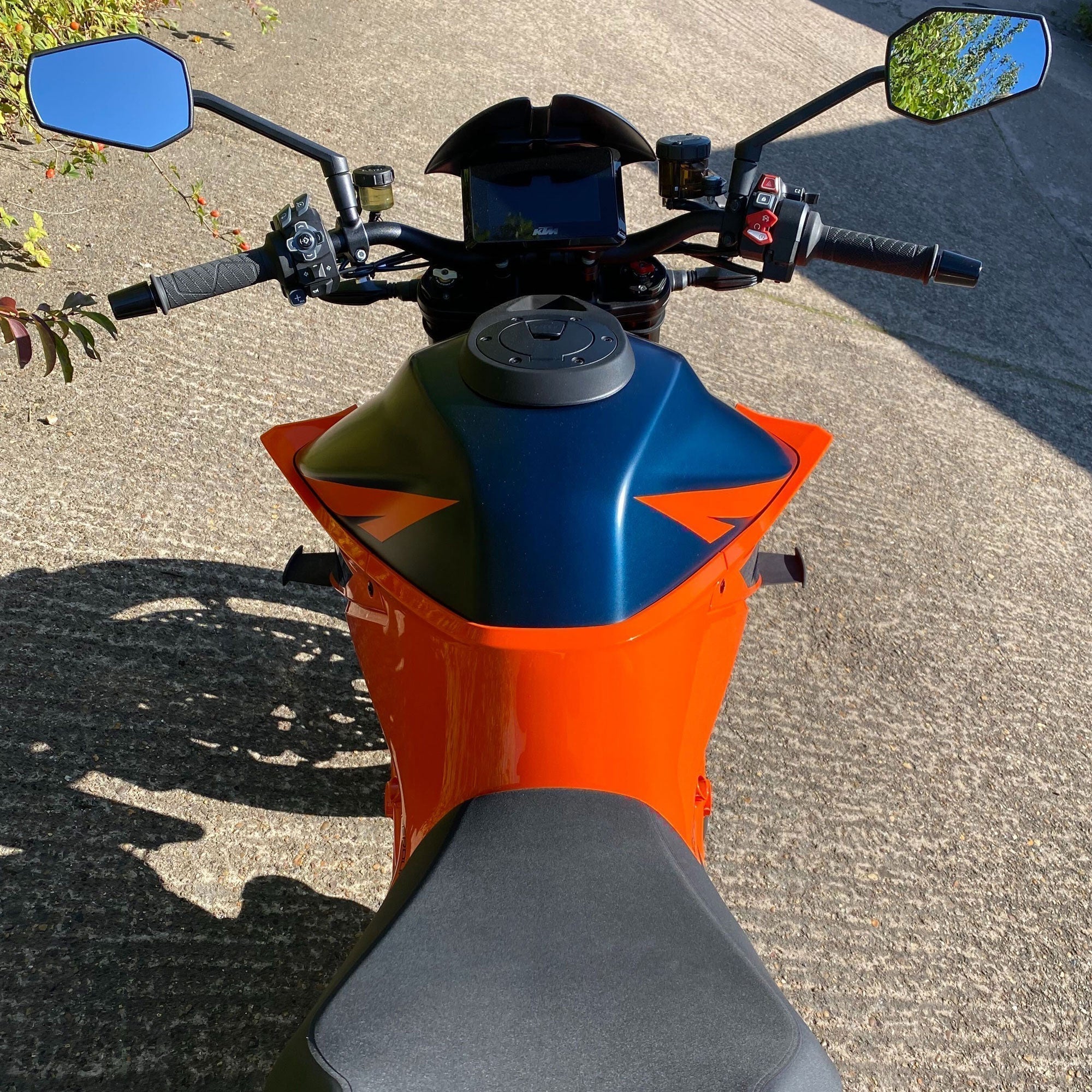 Pyramid GP Wings | Satin Black | KTM 1290 Super Duke R Evo 2022>Current-Side Spoilers-Pyramid Motorcycle Accessories