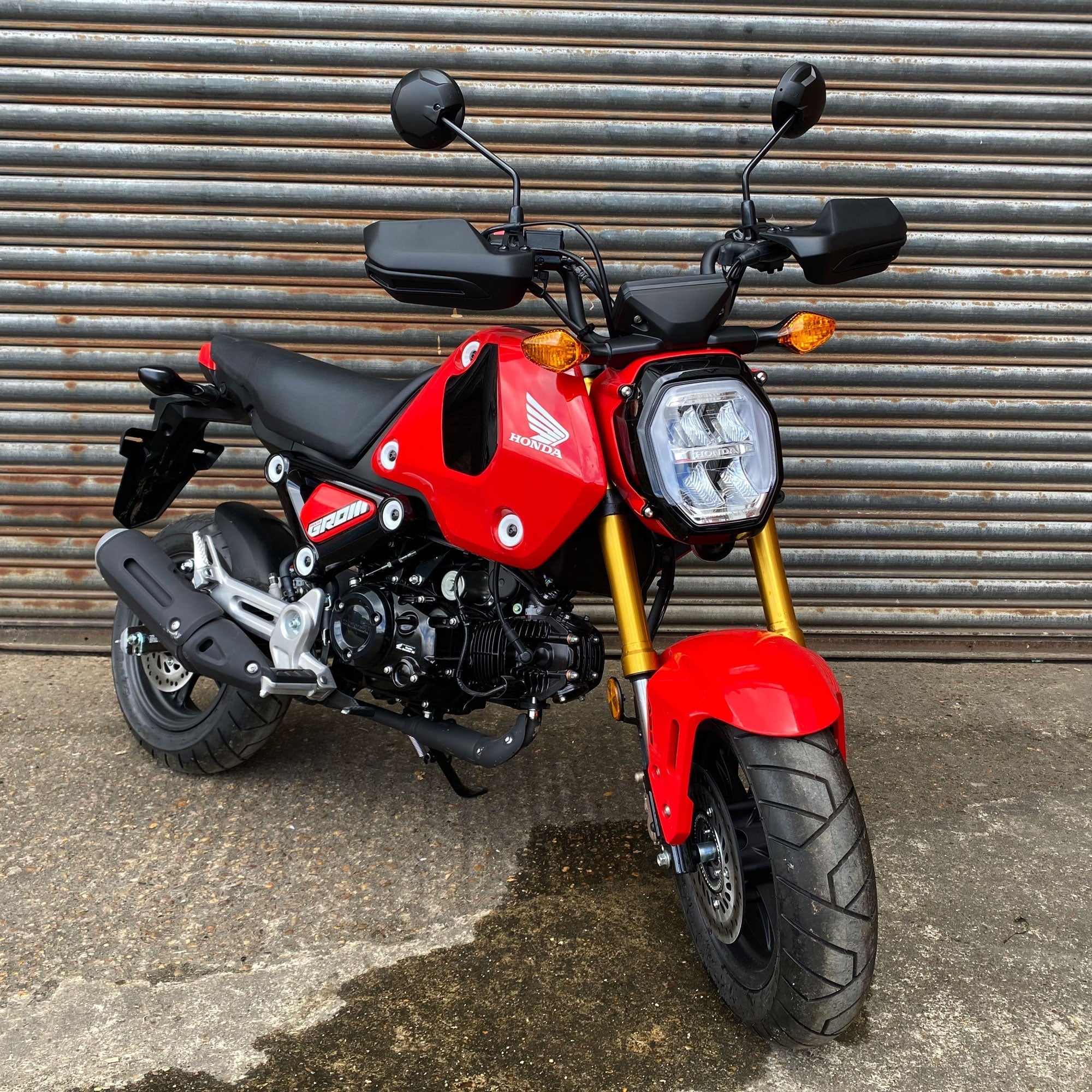 Pyramid Handguards | Matte Black | Honda MSX 125 2013>2015 -  Shop name