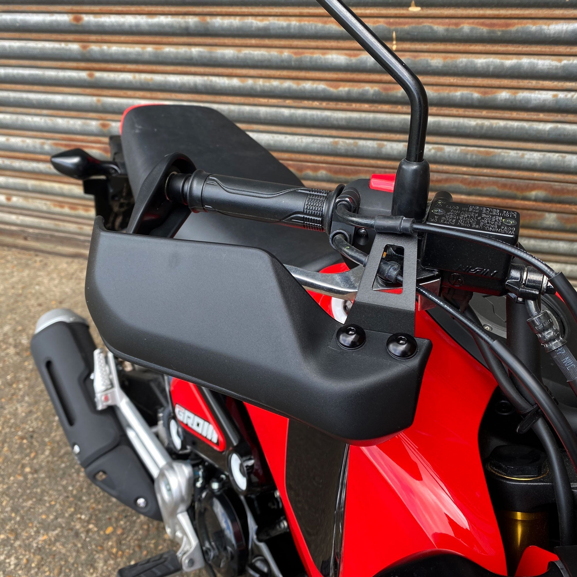Pyramid Handguards | Matte Black | Honda MSX 125 2013>2015 -  Shop name
