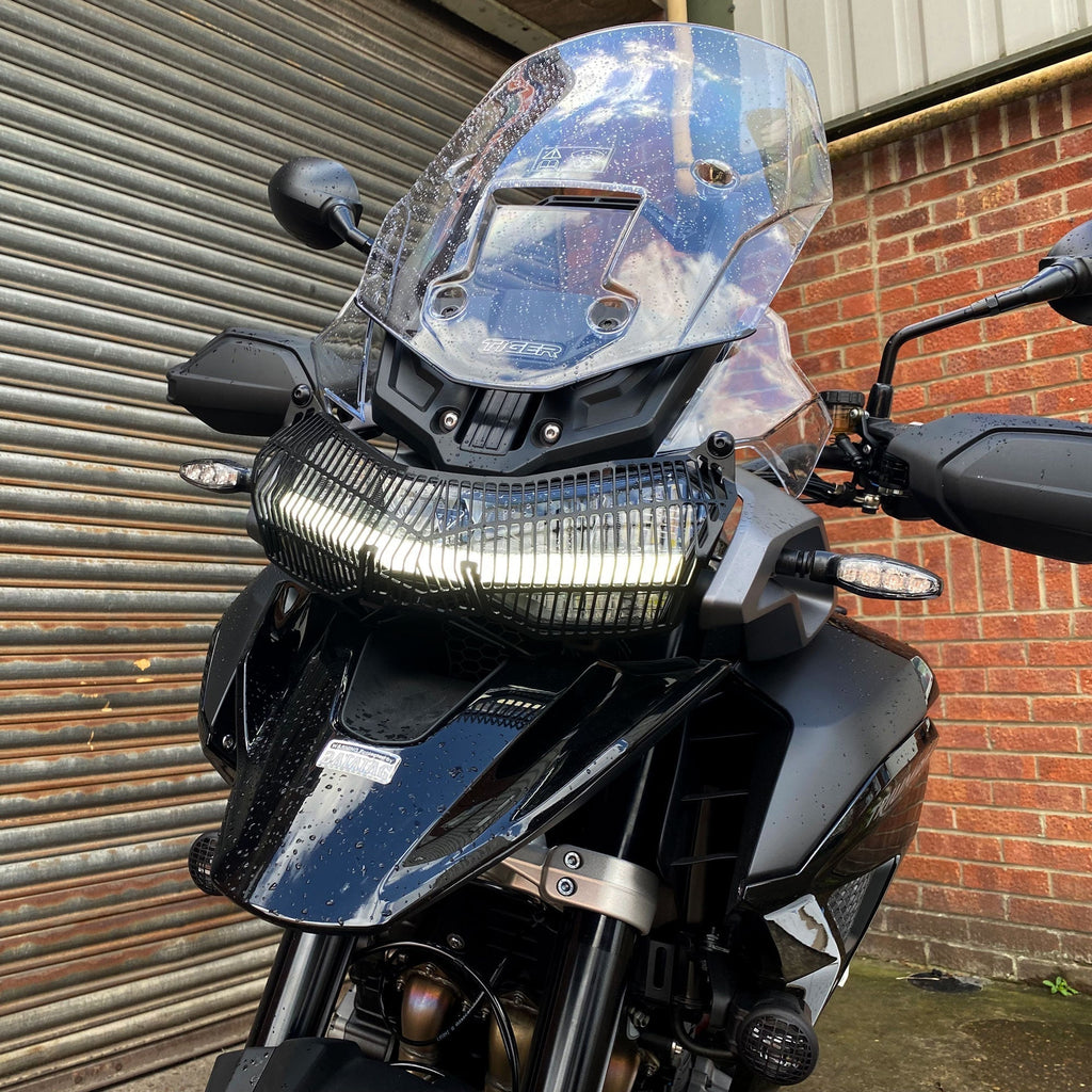 triumph tiger headlight protector