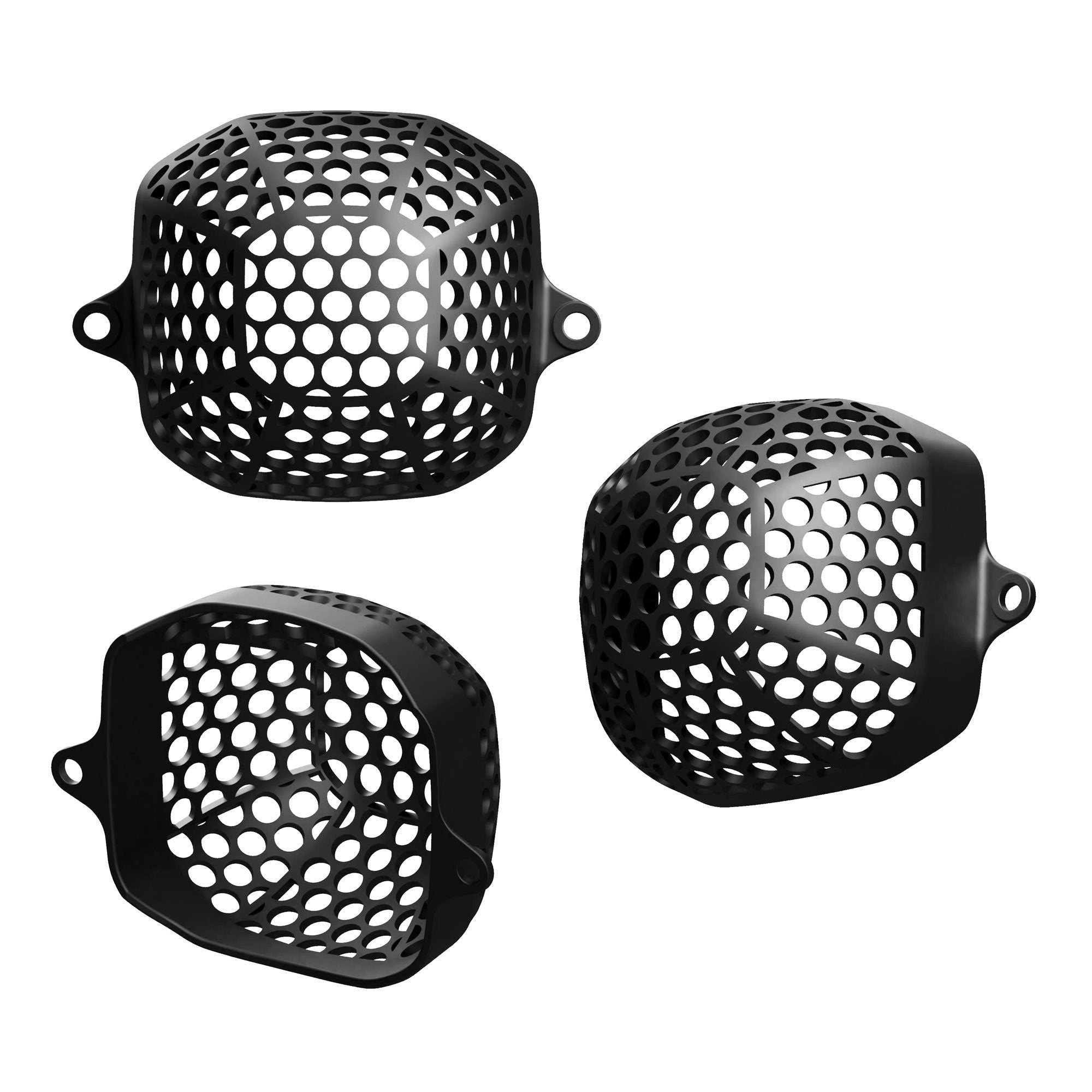 Pyramid Headlight Guard | Matte Black | Yamaha MT-07 2021>2024-Headlight Protection-Pyramid Motorcycle Accessories