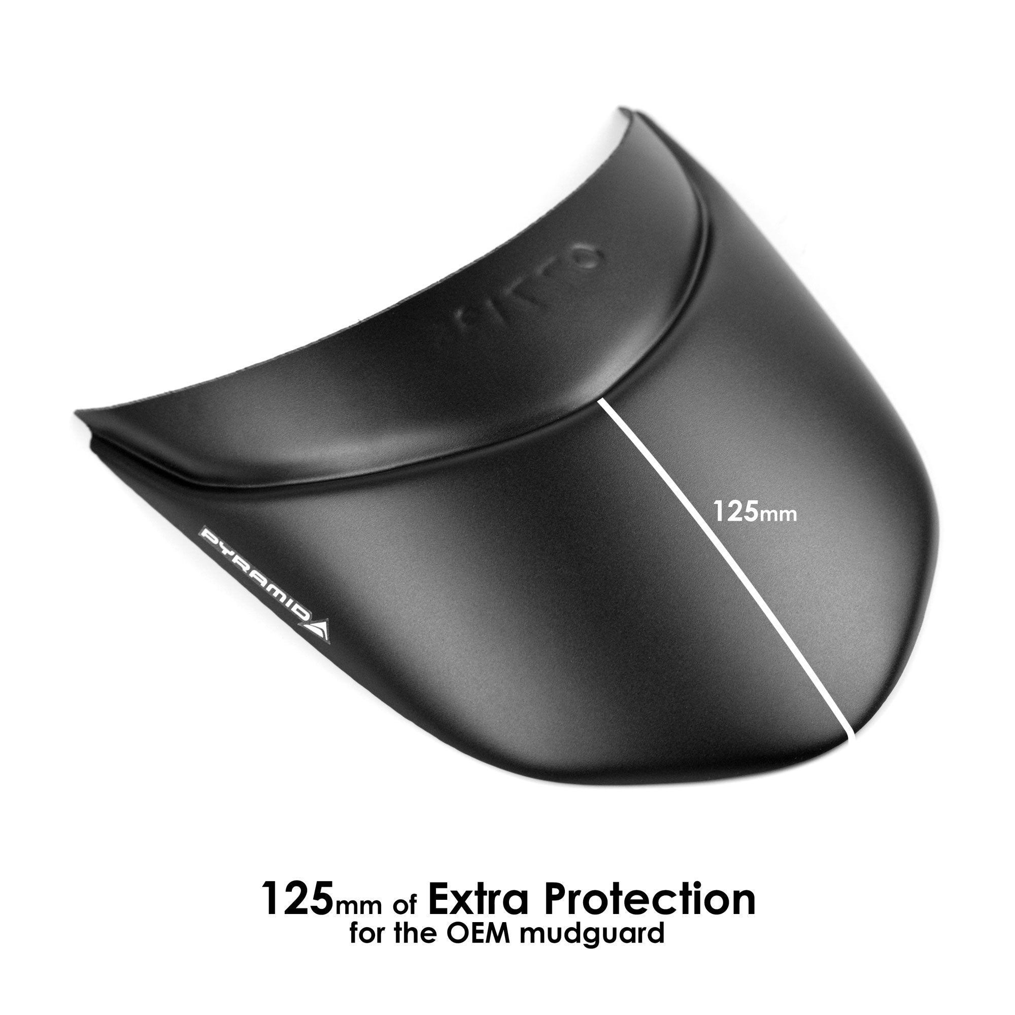 Pyramid Hugger Extension | Matte Black | Aprilia RSV4 Factory 2021>Current -   Pyramid Motorcycle Accessories