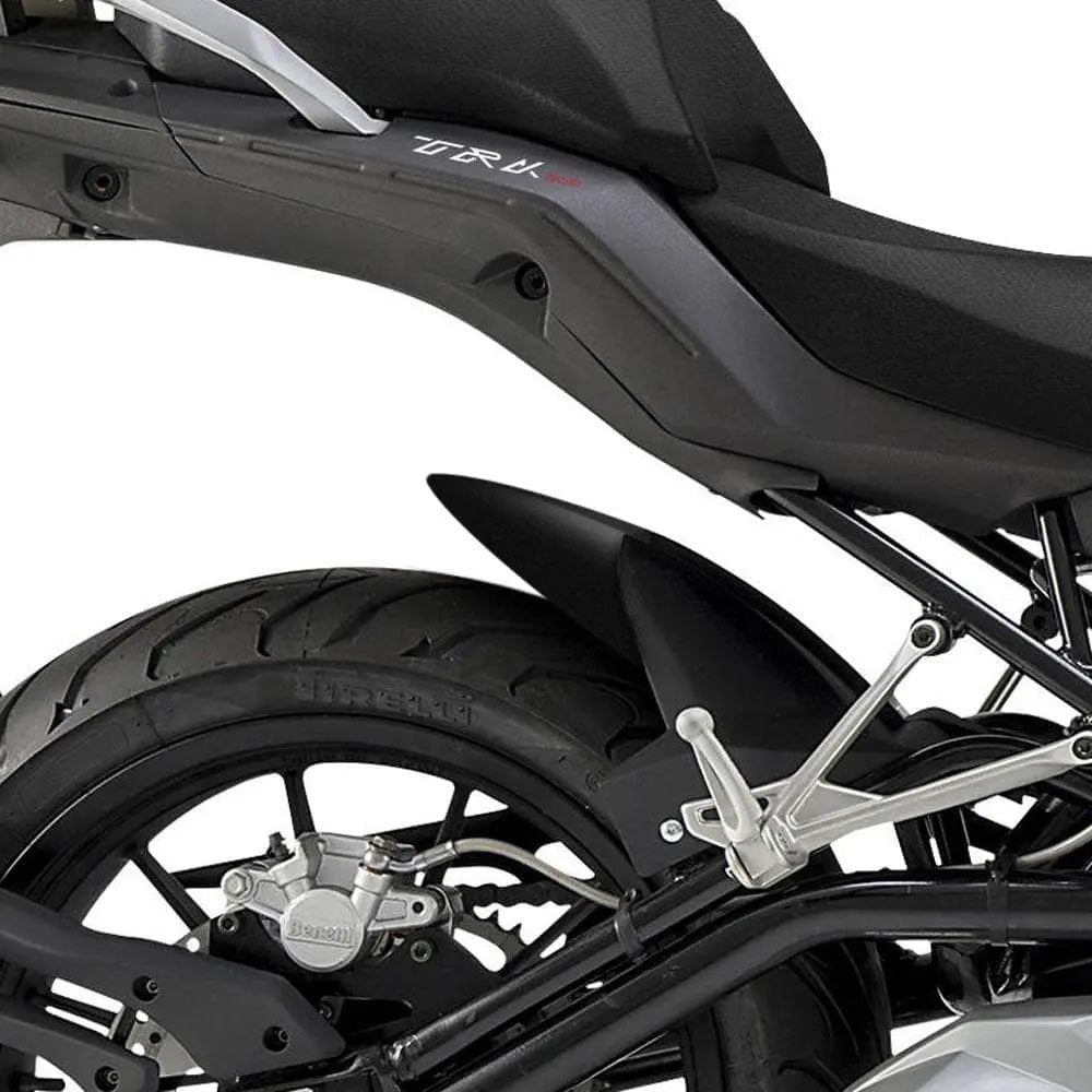 Pyramid Hugger Extension | Matte Black | Benelli TRK 502 X 2017>2022 -  Shop name