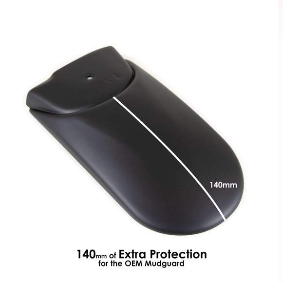 Pyramid Hugger Extension | Matte Black | Ducati Monster 1200/S 2017>Current -  Shop name