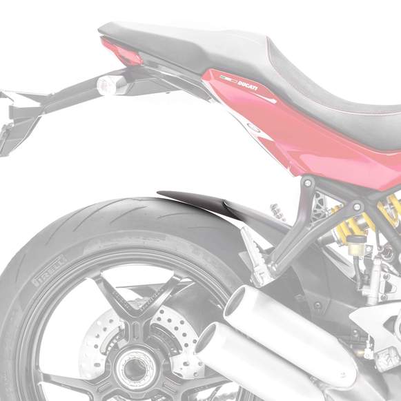 Pyramid Hugger Extension | Matte Black | Ducati Monster 1200/S 2017>Current -  Shop name