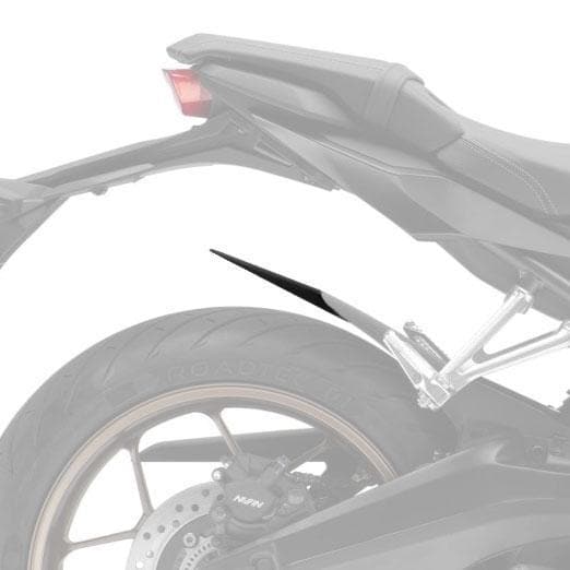 Pyramid Hugger Extension | Matte Black | Honda CB 650 R 2019>Current-071850-Hugger Extensions-Pyramid Motorcycle Accessories