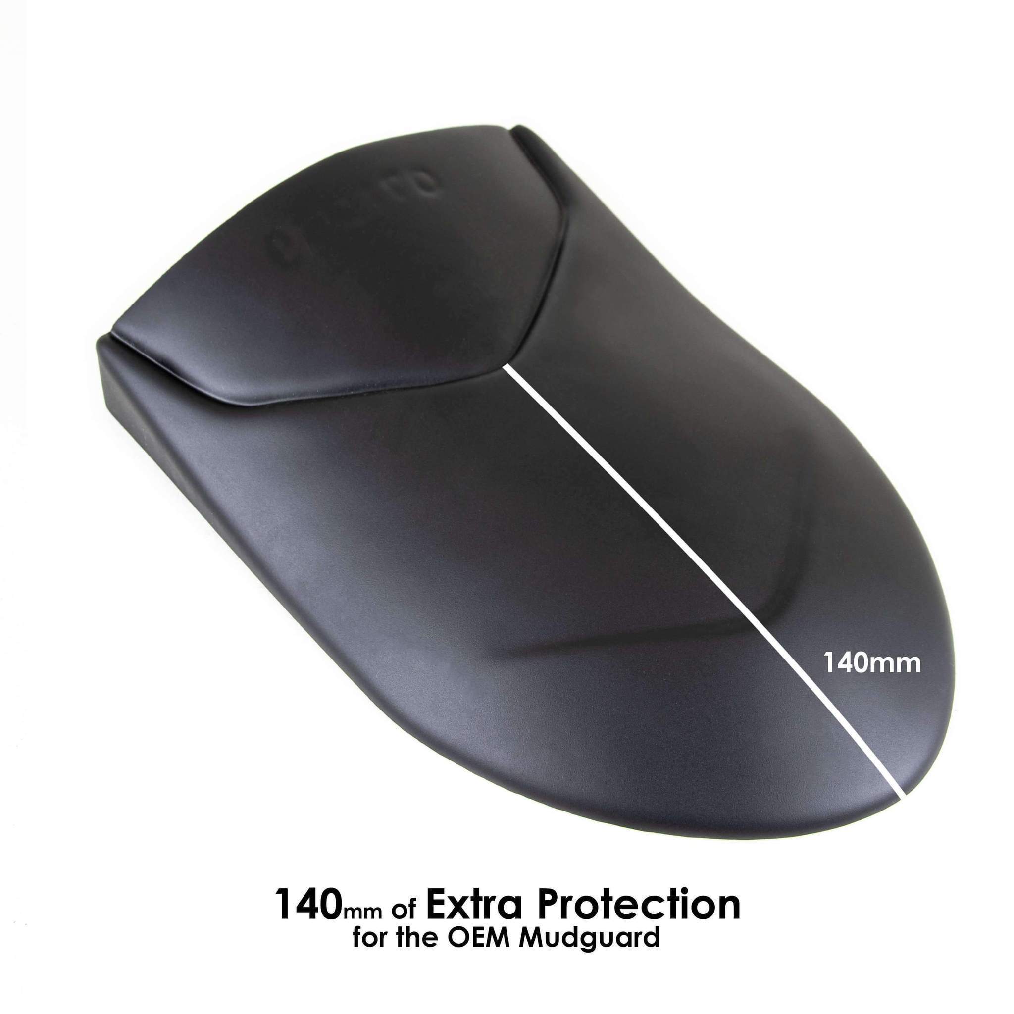 Pyramid Hugger Extension | Matte Black | Honda CBR 1000 RR 2013>2019 -  Shop name