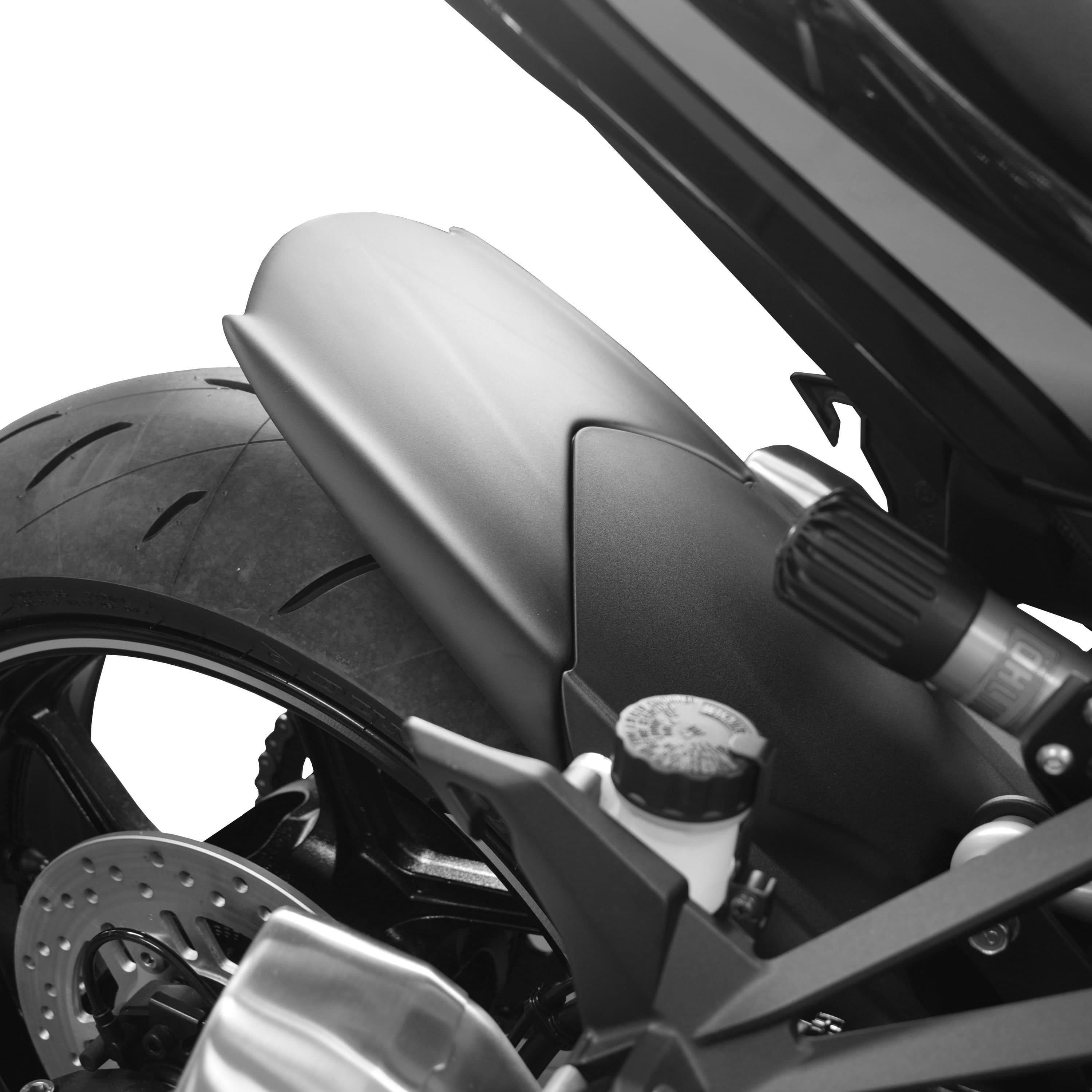 Pyramid Hugger Extension | Matte Black | Kawasaki Versys 1000 SE 2019>Current-073885-Hugger Extensions-Pyramid Motorcycle Accessories